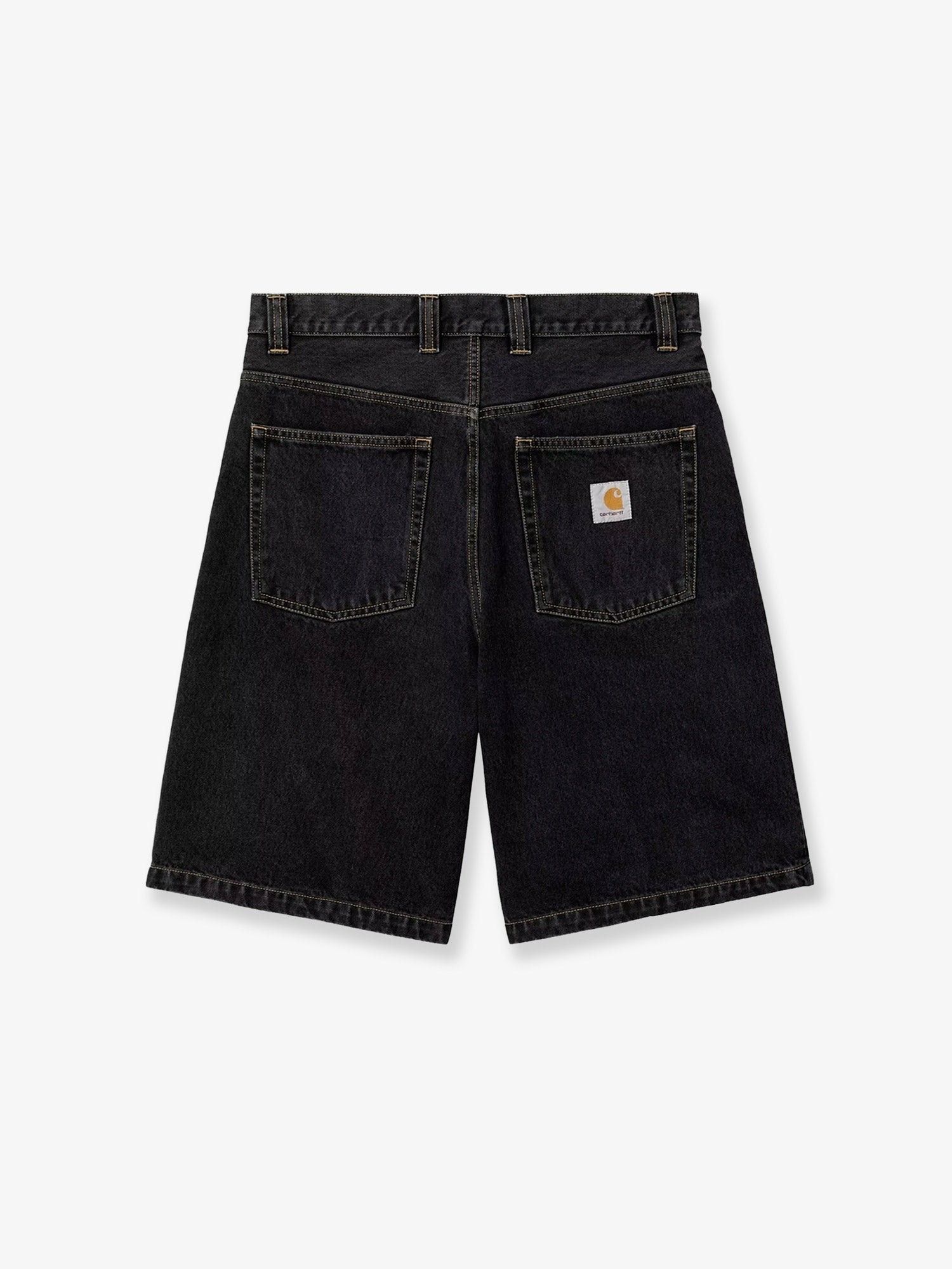 Brandon Bermuda shorts in black denim - Image 2