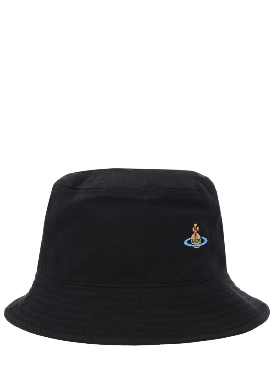 BUCKET HAT WITH "ORB" DETAIL