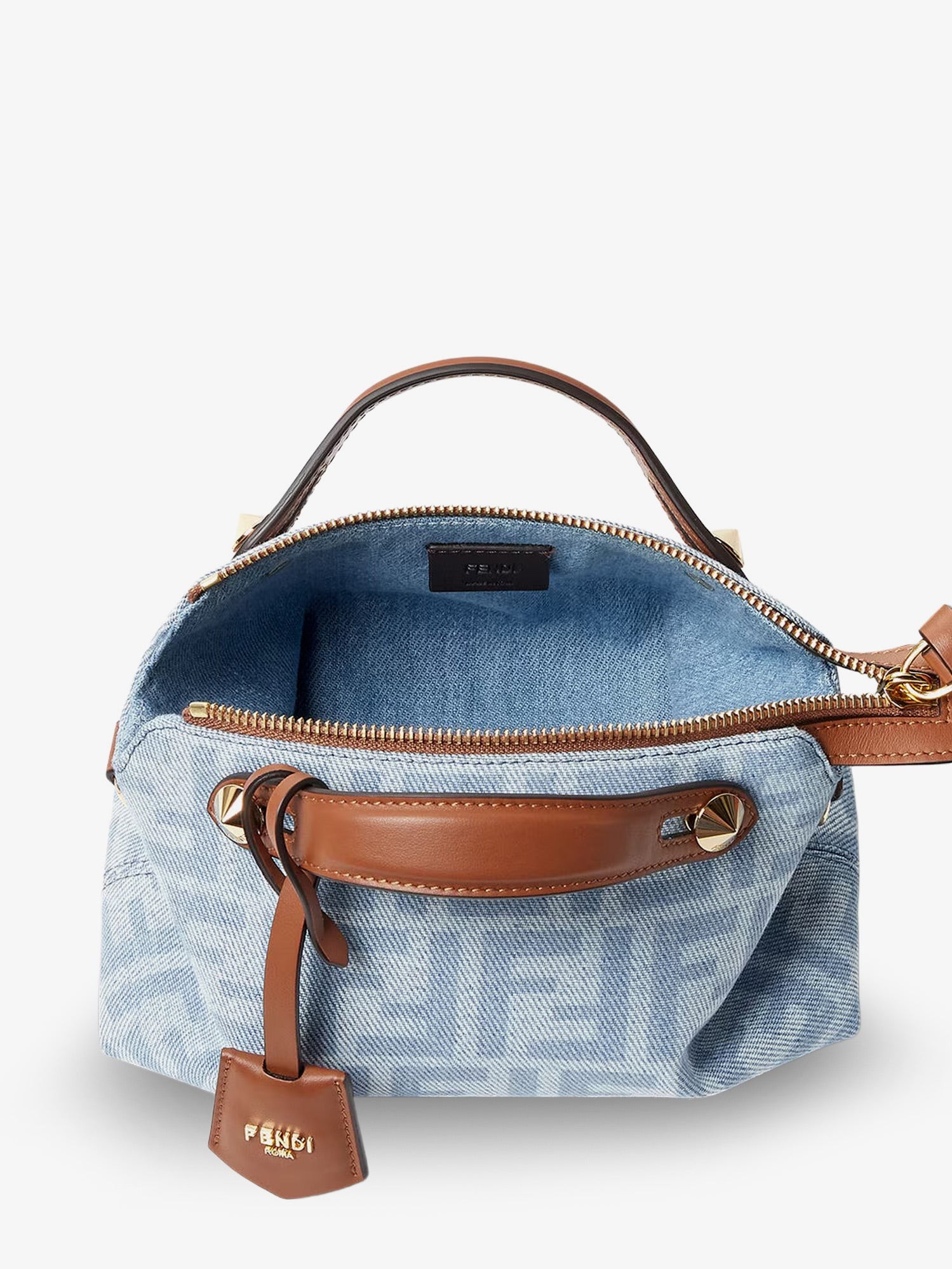 By The Way Soft Mini FF denim handbag - Image 4