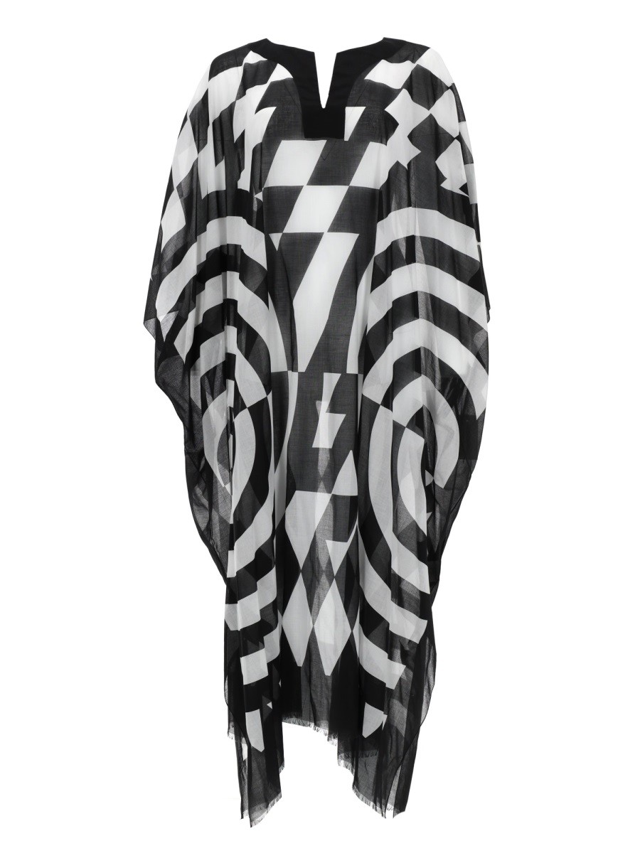 CAFTAN WITH PRINT