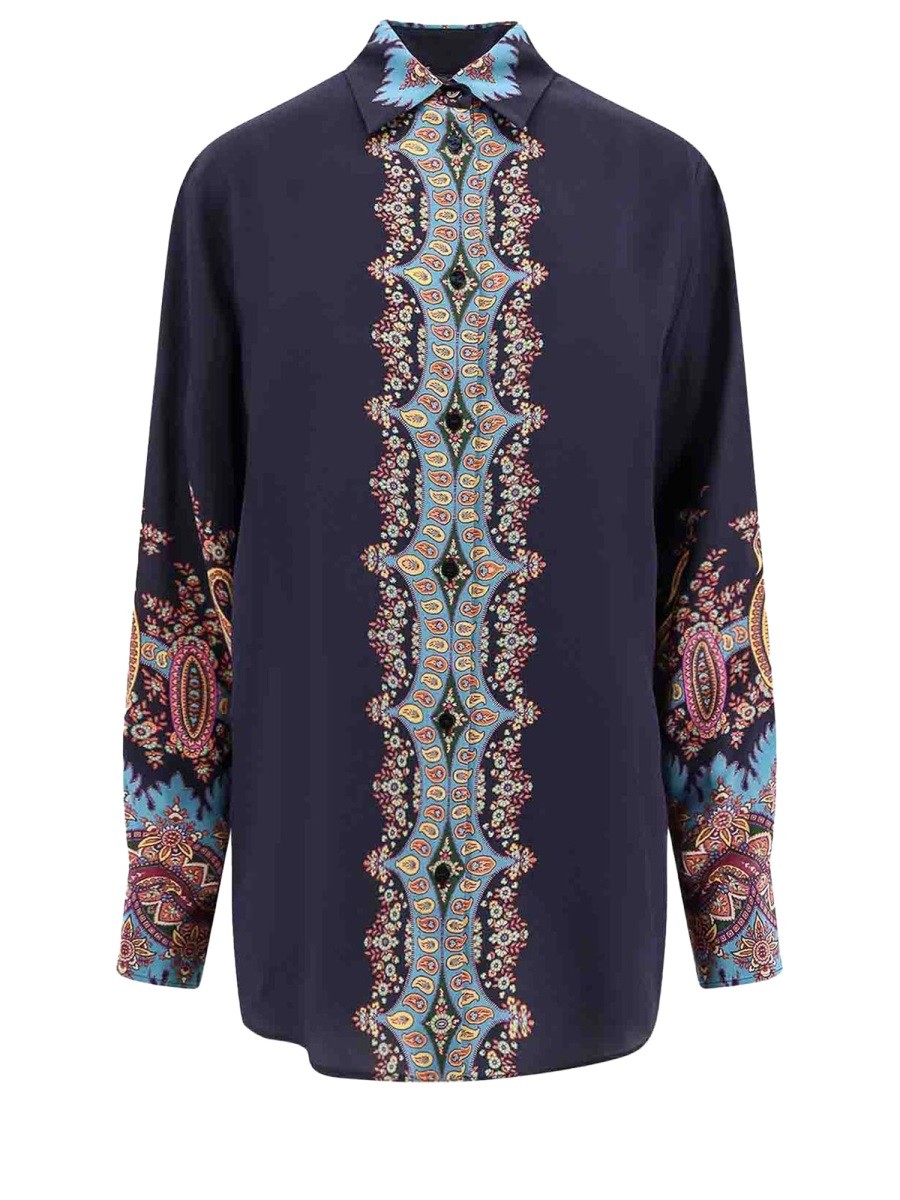 CAMICIA CON STAMPA FLOREALE