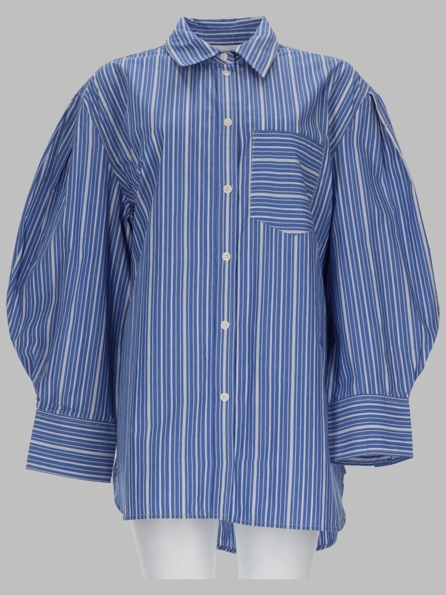 CAMICIA IN COTONE A RIGHE
