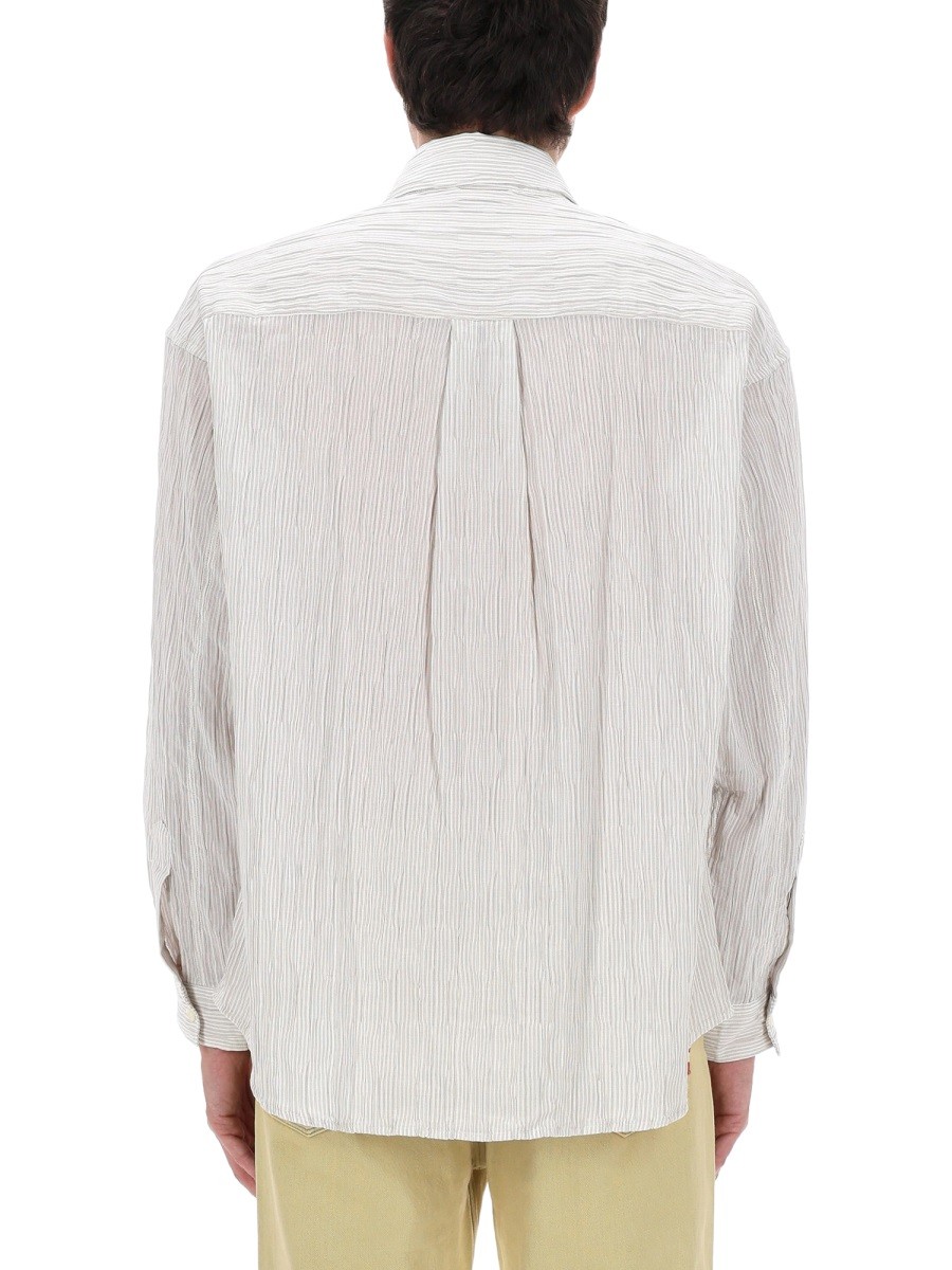 CAMICIA IN COTONE "CRINCKLE" - Image 5