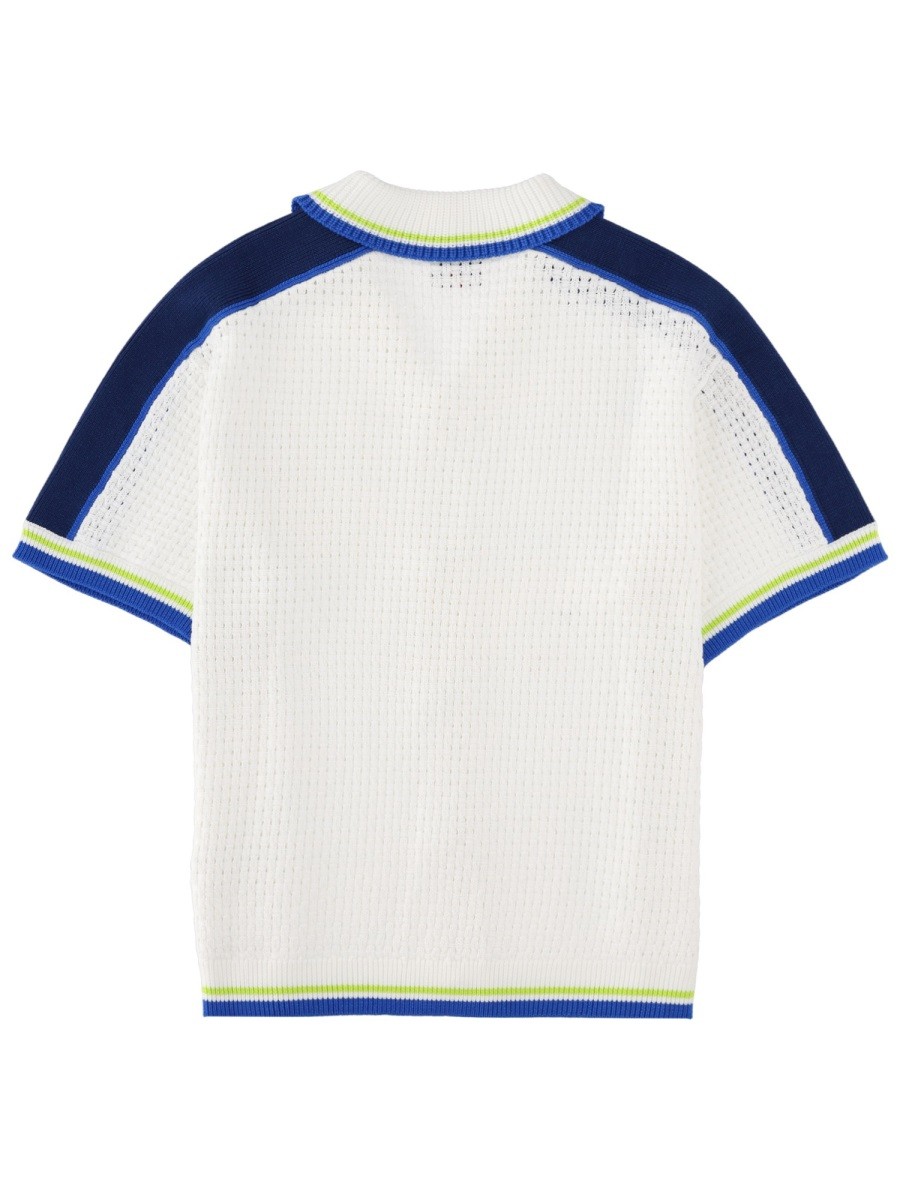CAMICIA IN CROCHET CON LOGO - Image 3