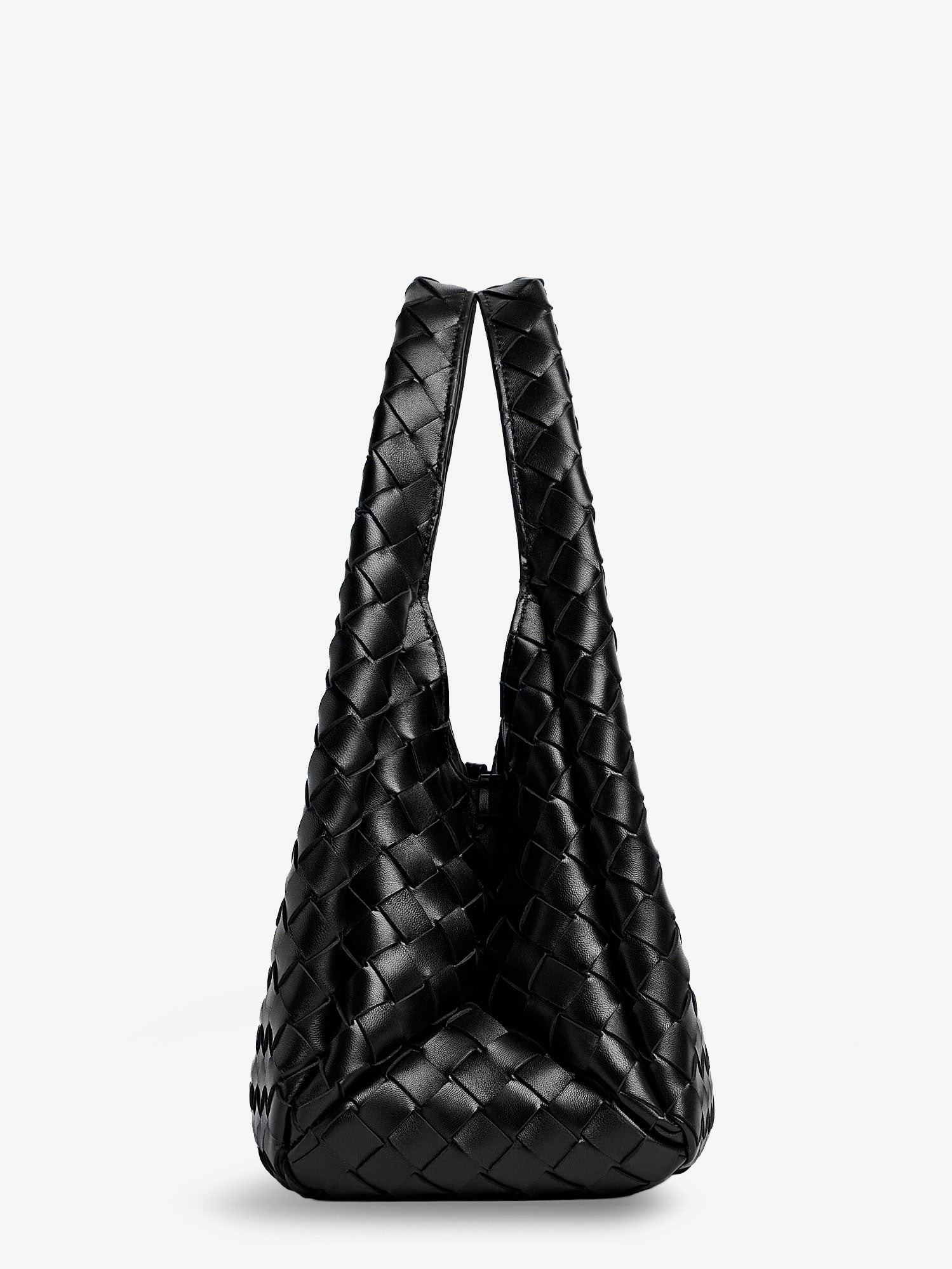 Campana leather shoulder bag with Intrecciato motif - Image 3