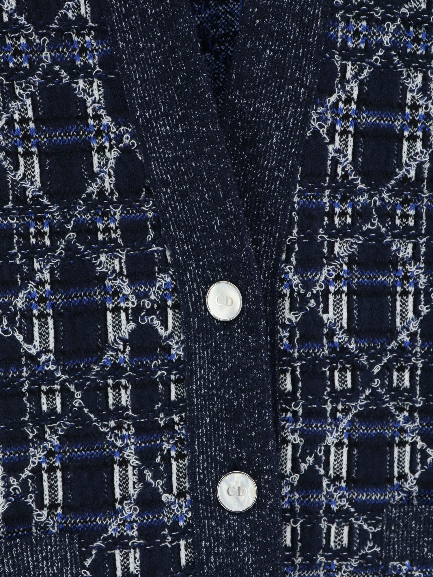 Cannage Oversize Cardigan - Image 3