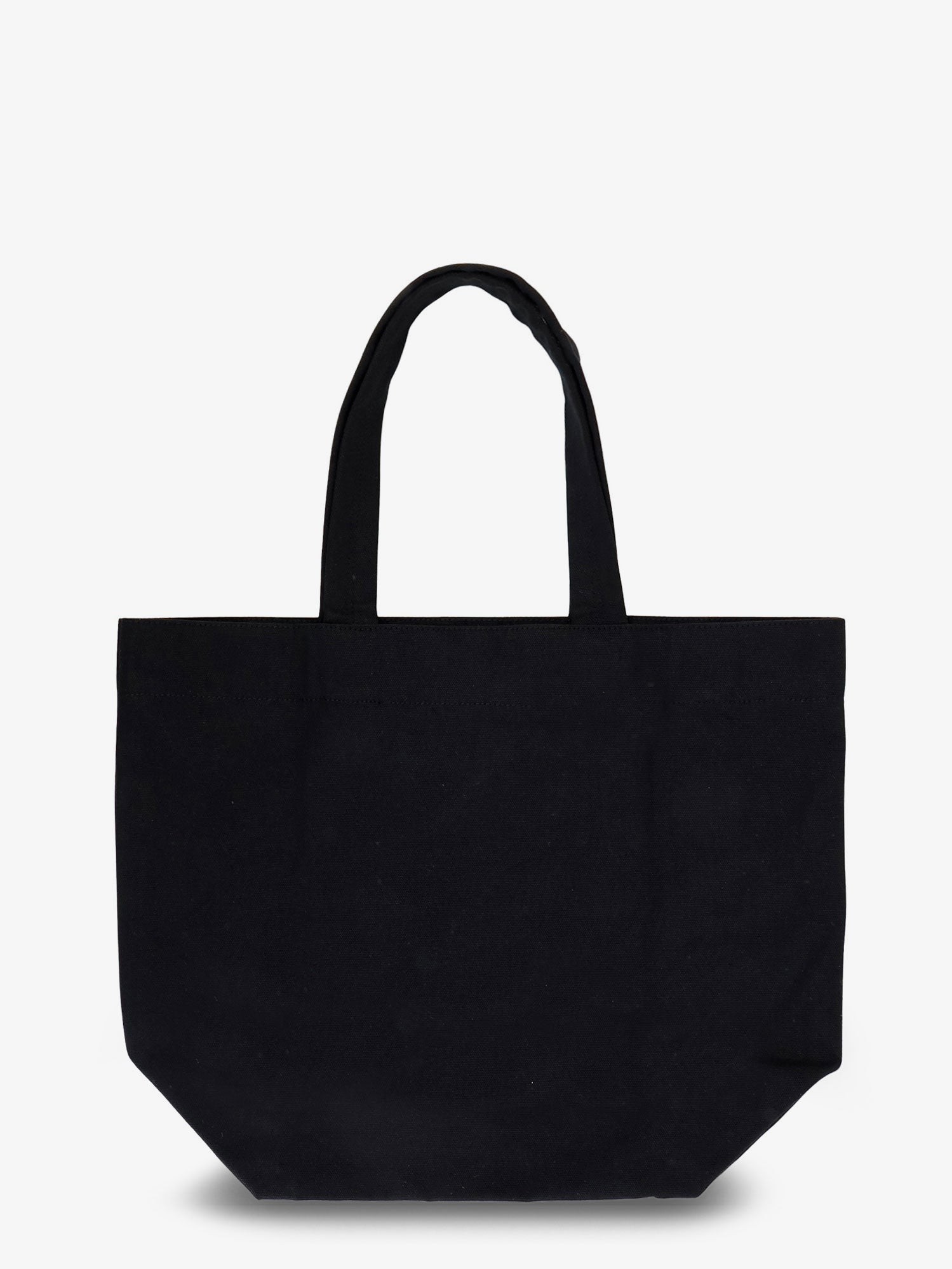 Canvas handbag with front logo - Image 2