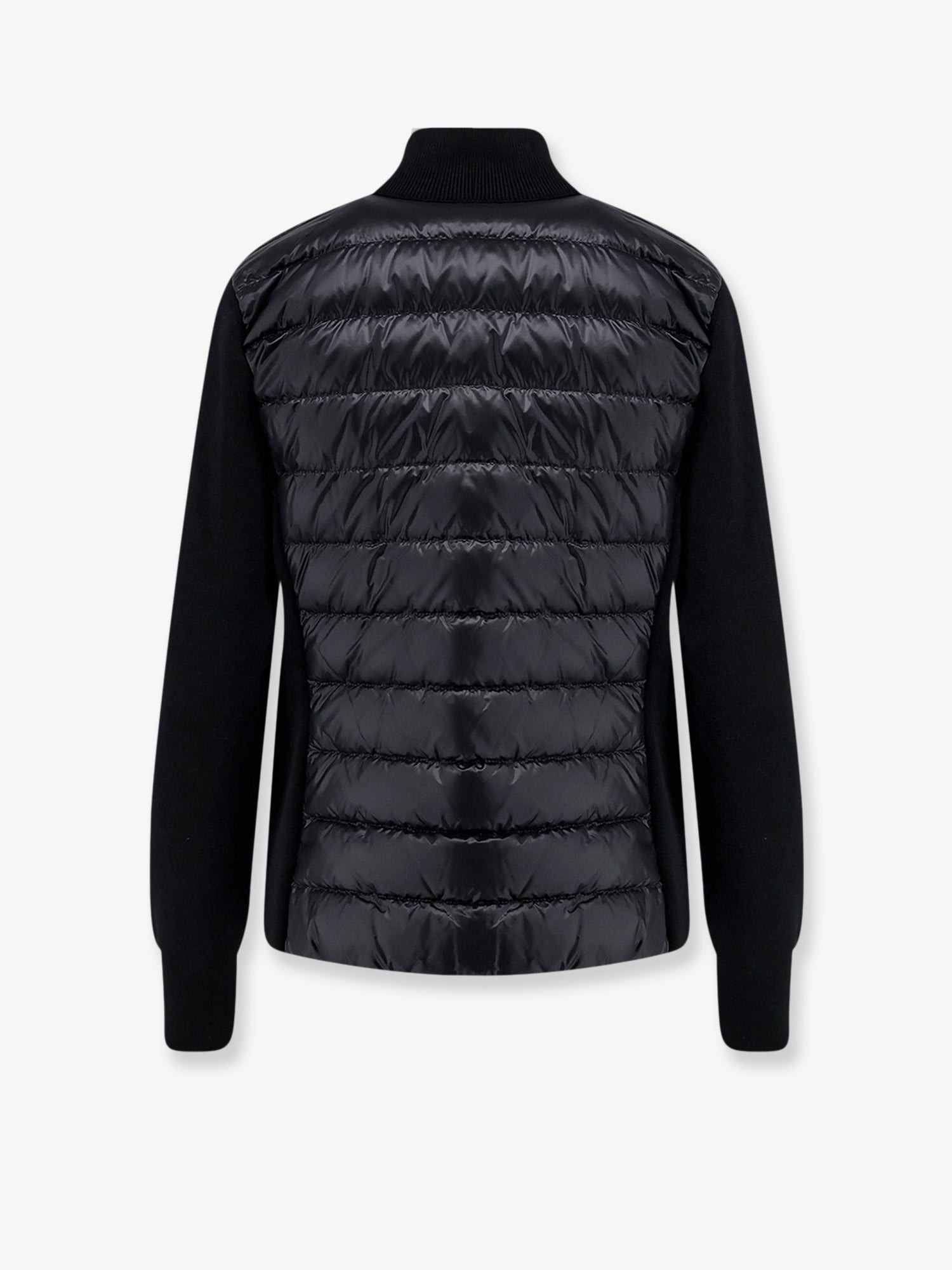 Cardigan/Down Jacket with tricot inserts - Image 2