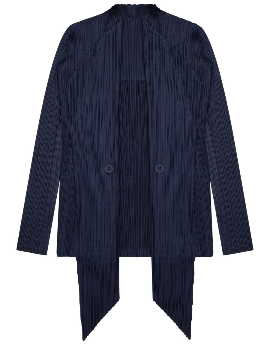 CARDIGAN PLISSETTATO