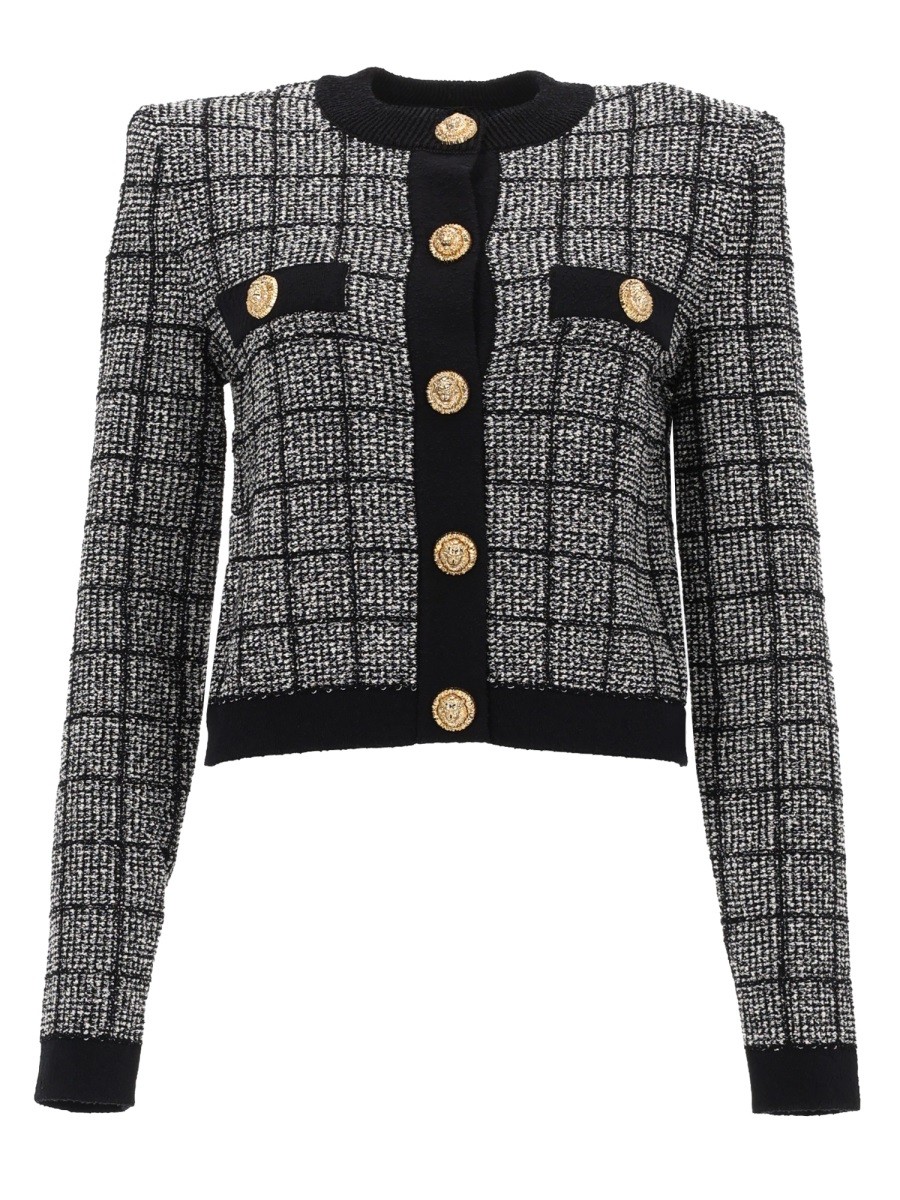 CARDIGAN WITH JEWEL BUTTONS