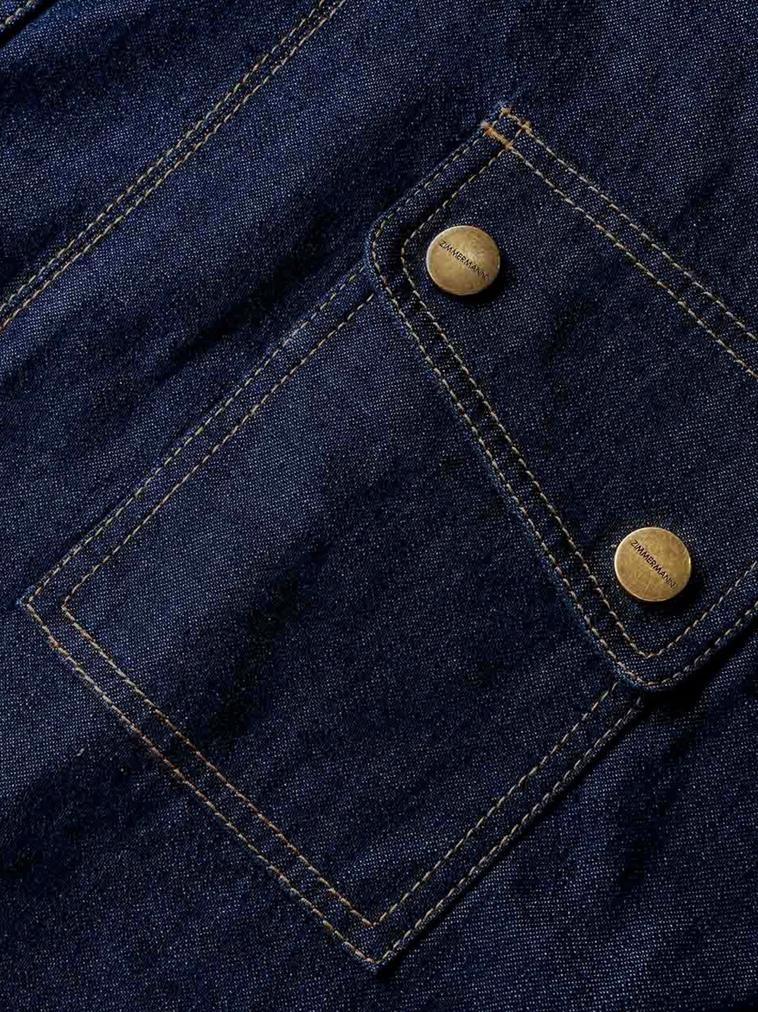 Cargo denim shirt - Image 3