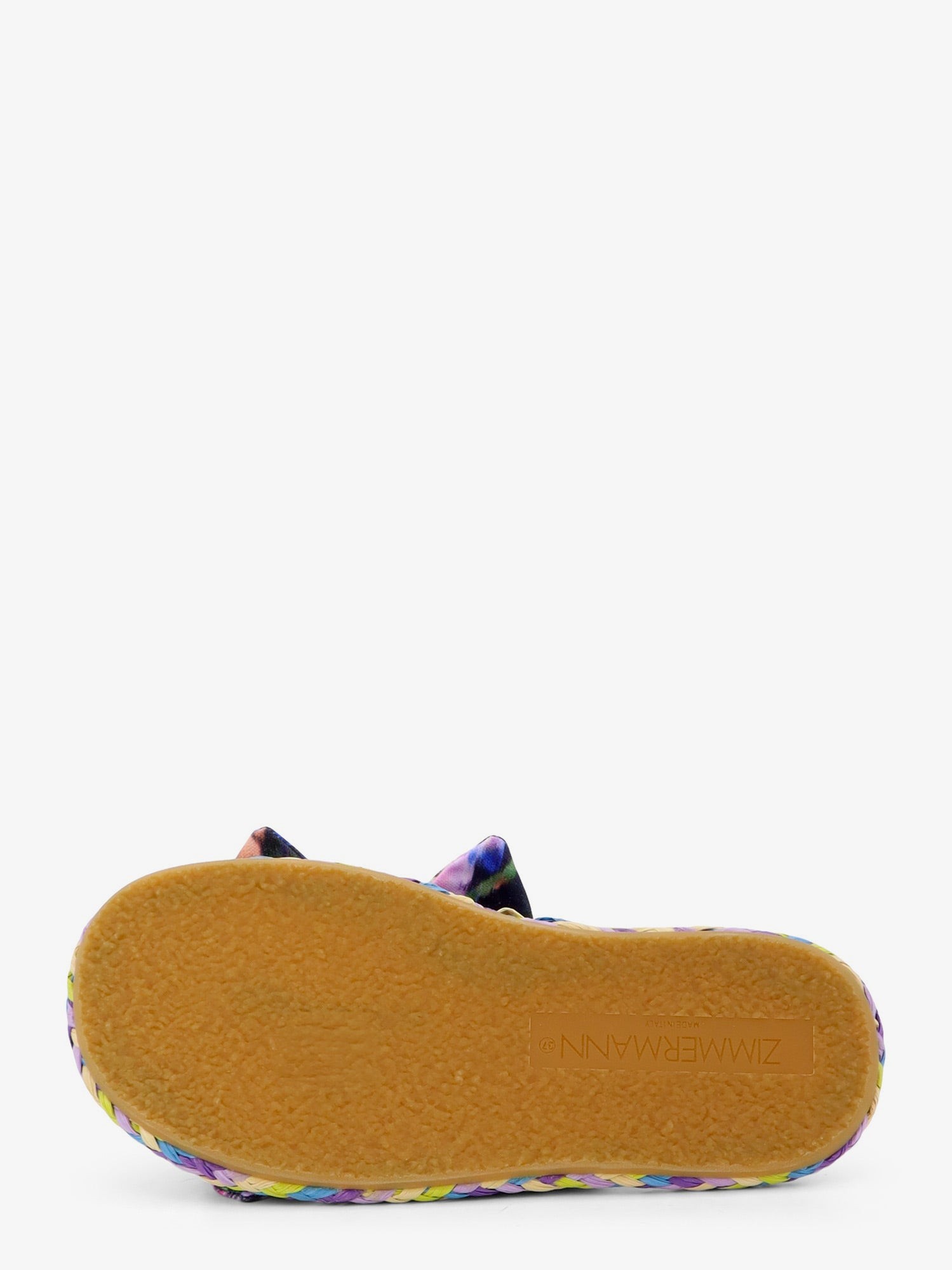 Carousel multicolored raffia sandals - Image 4
