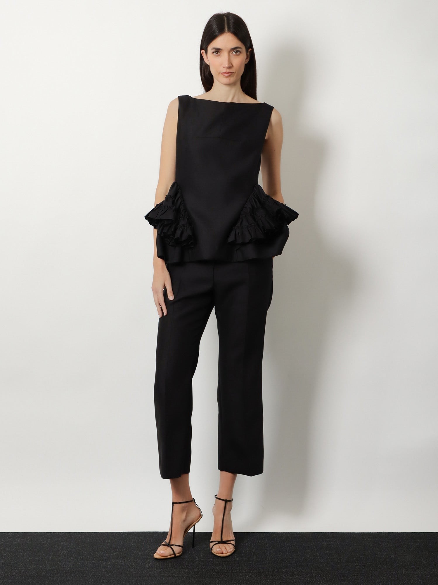 Casey wool and silk top - Image 2