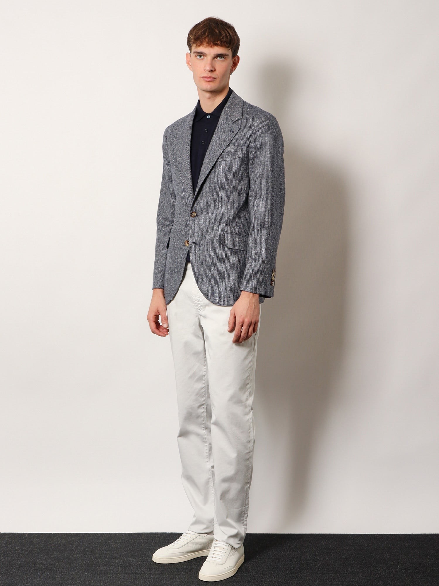 Cashmere and cotton polo shirt - Image 2
