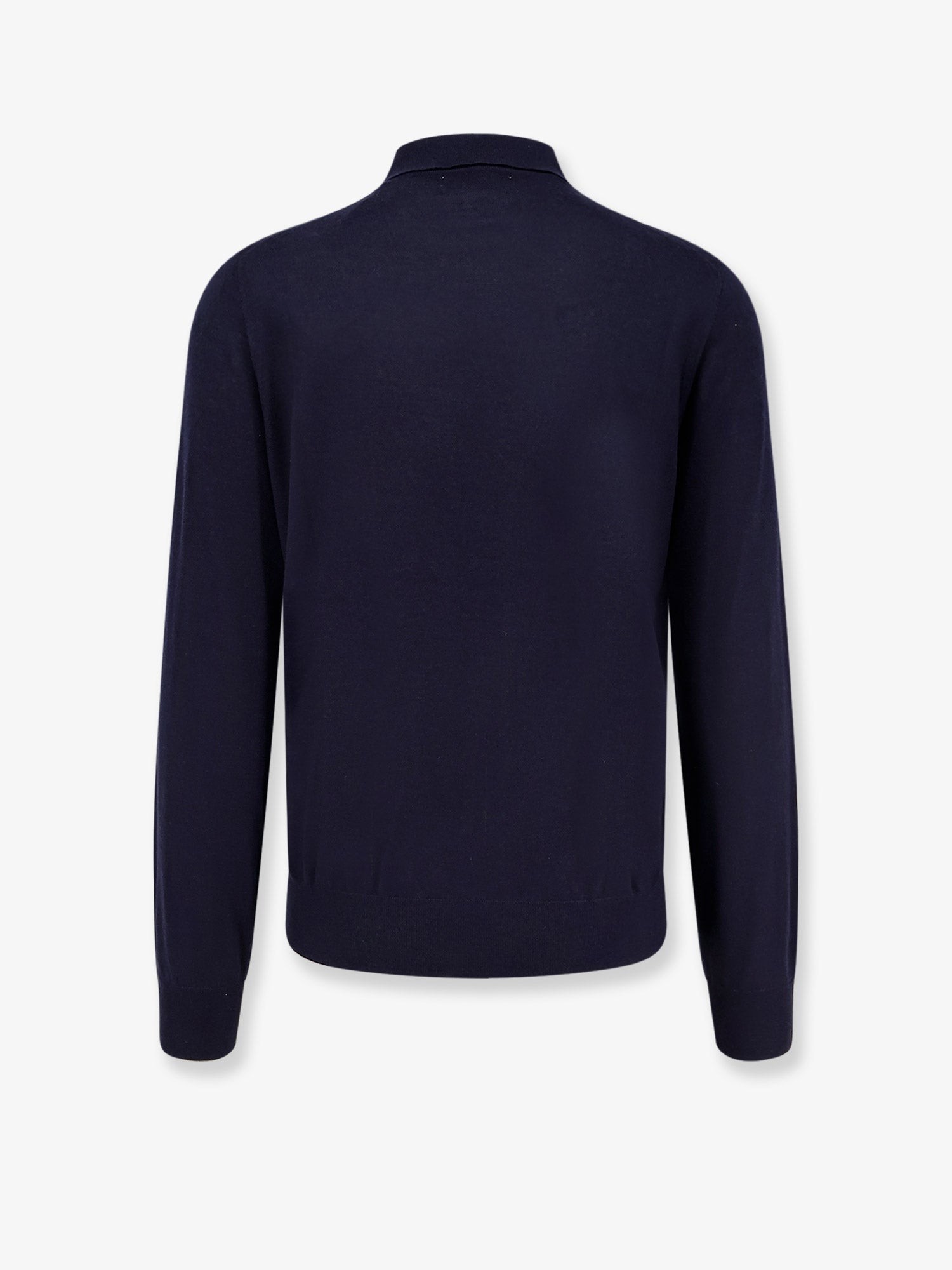 Cashmere and cotton polo shirt - Image 5