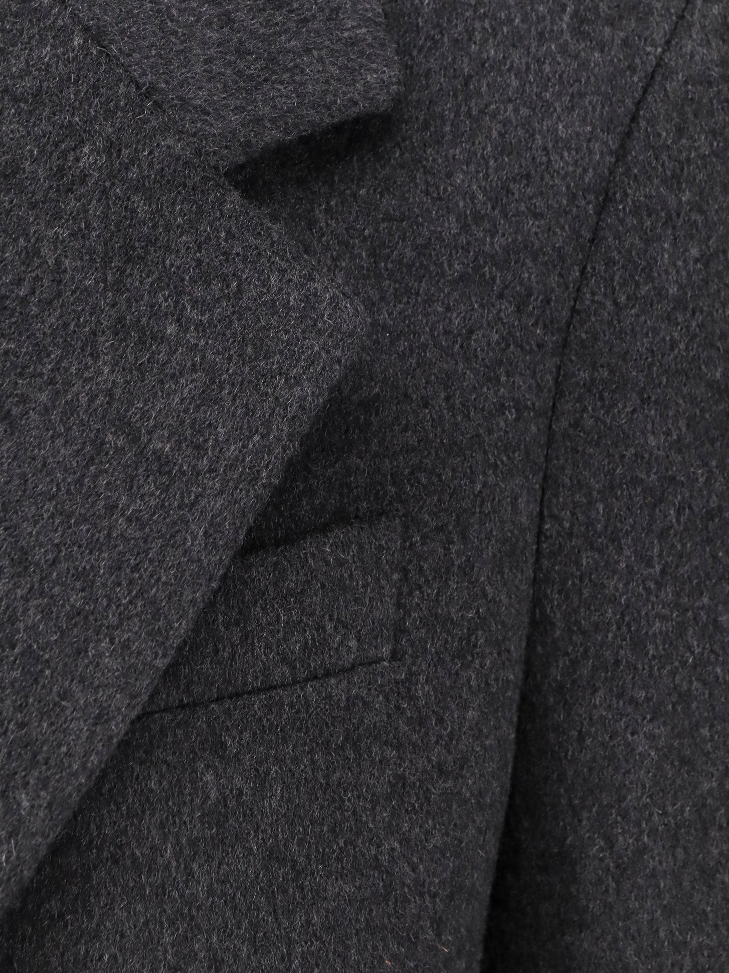 Cashmere coat with satin lining - Image 4