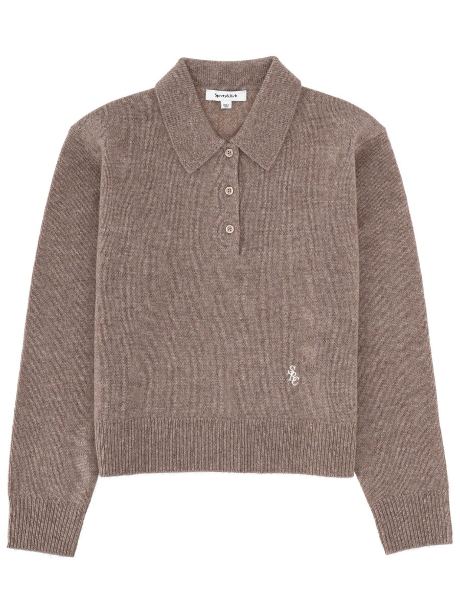 CASHMERE POLO SHIRT