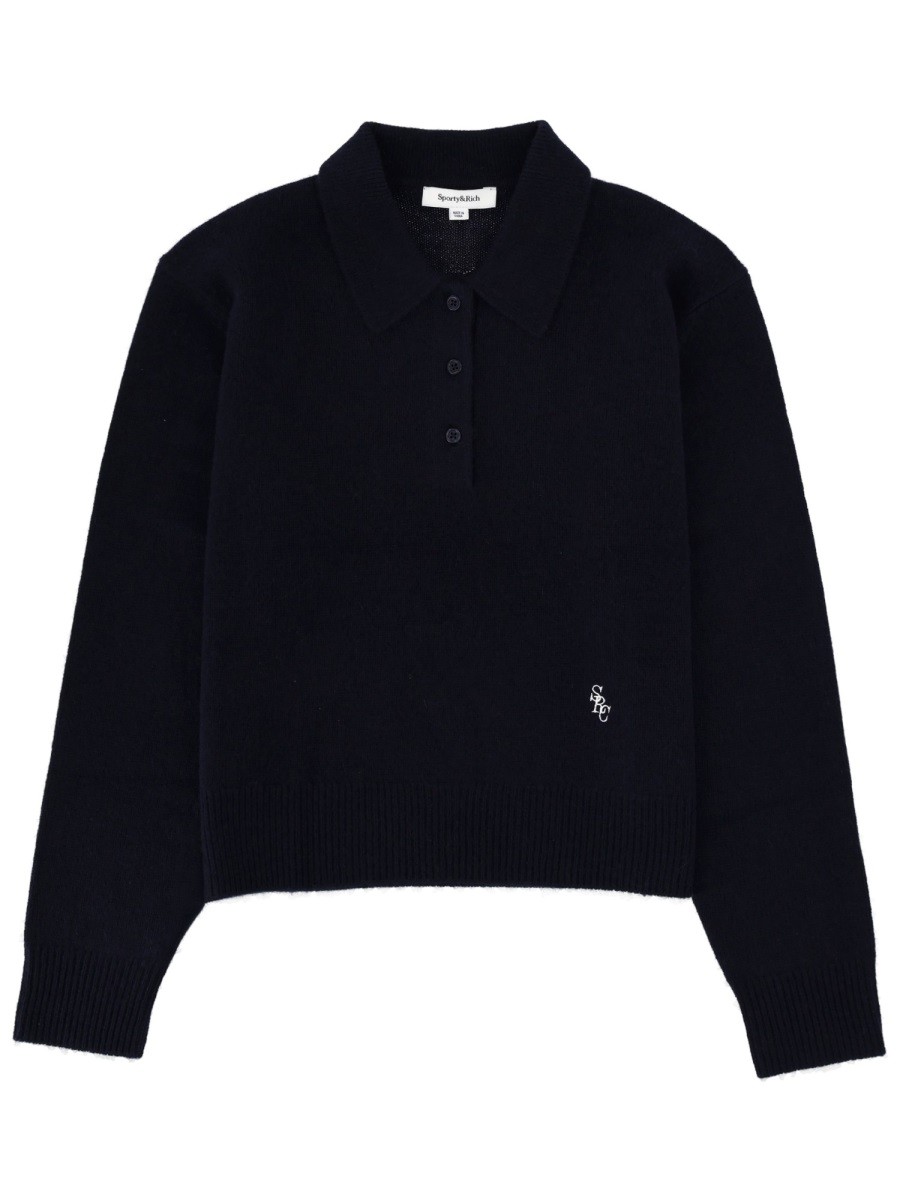 CASHMERE POLO SHIRT