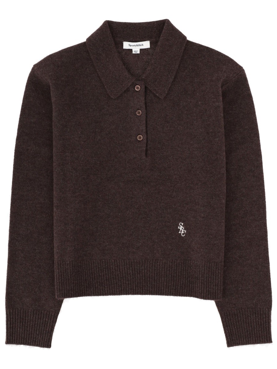 CASHMERE POLO SHIRT