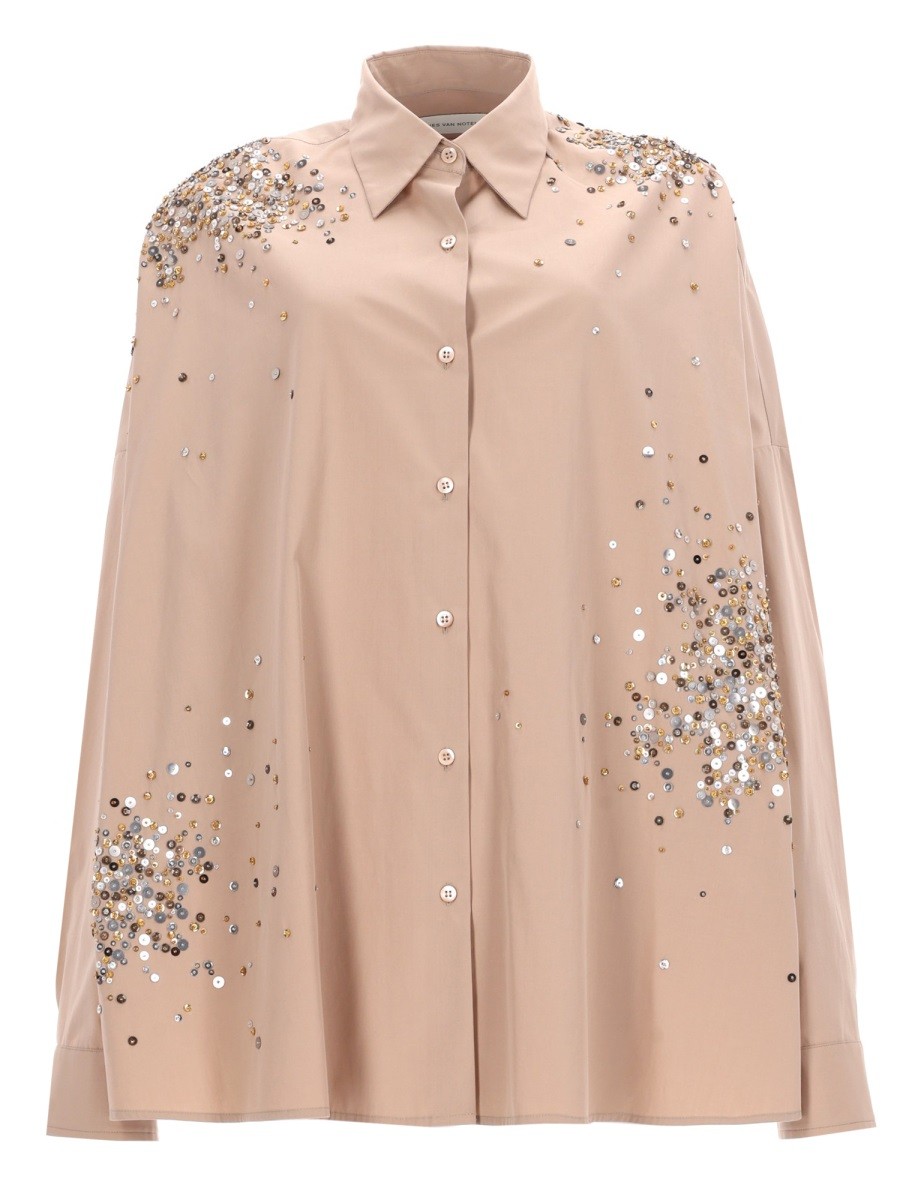 "CASIA" SHIRT WITH RHINESTONES