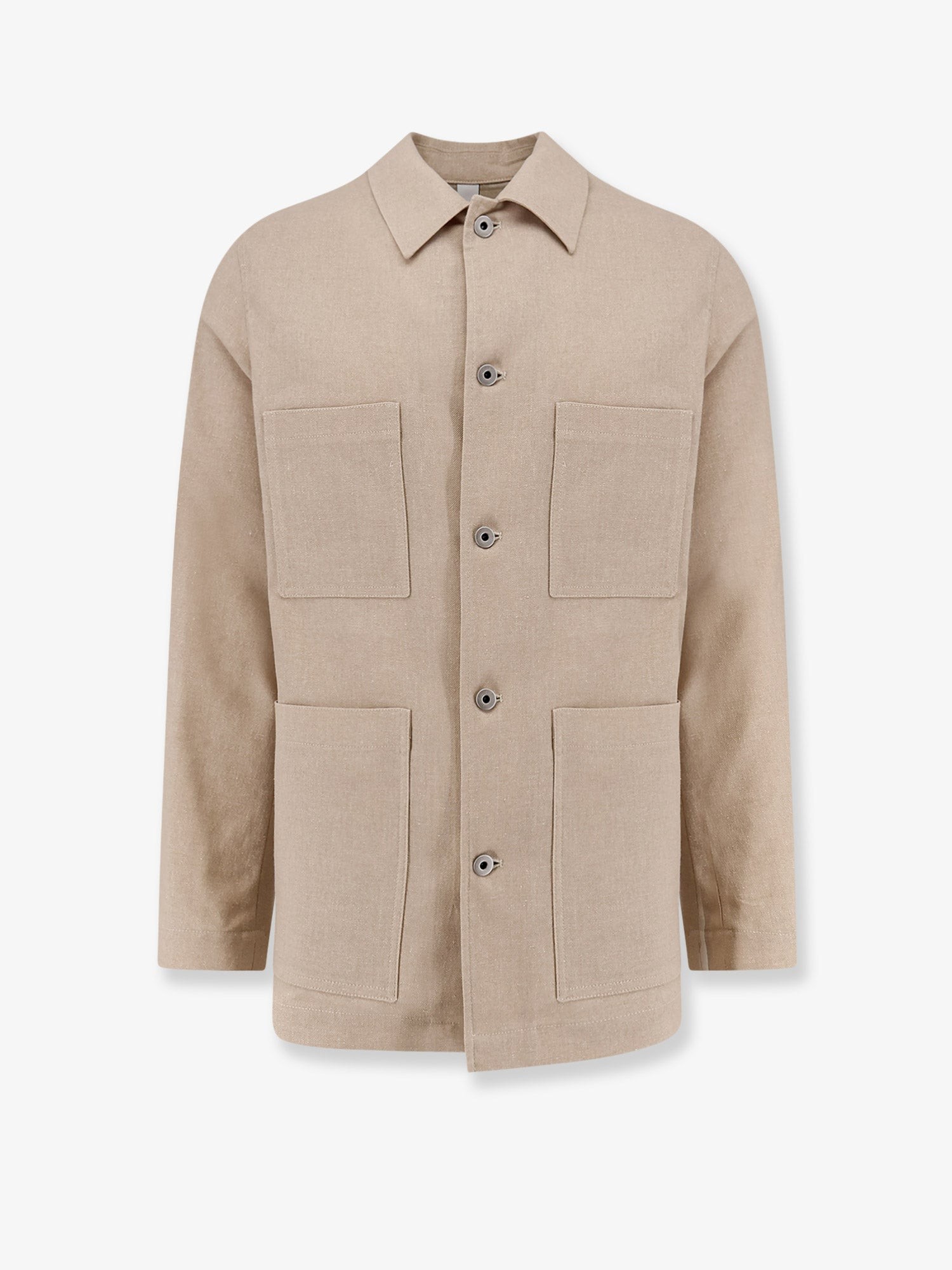 Castelluccio cotton and linen jacket