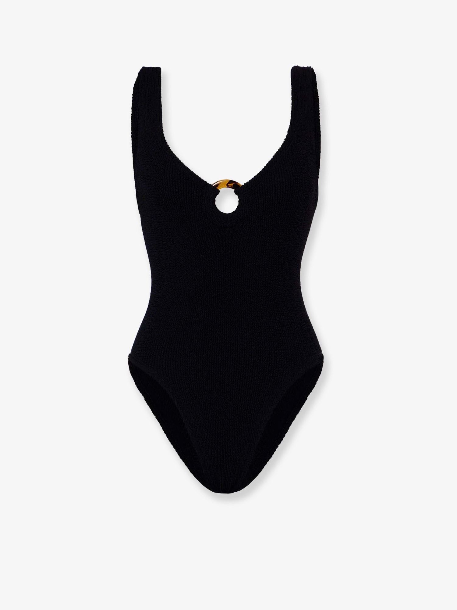 Celine Crinkle fabric one-piece swimsuit