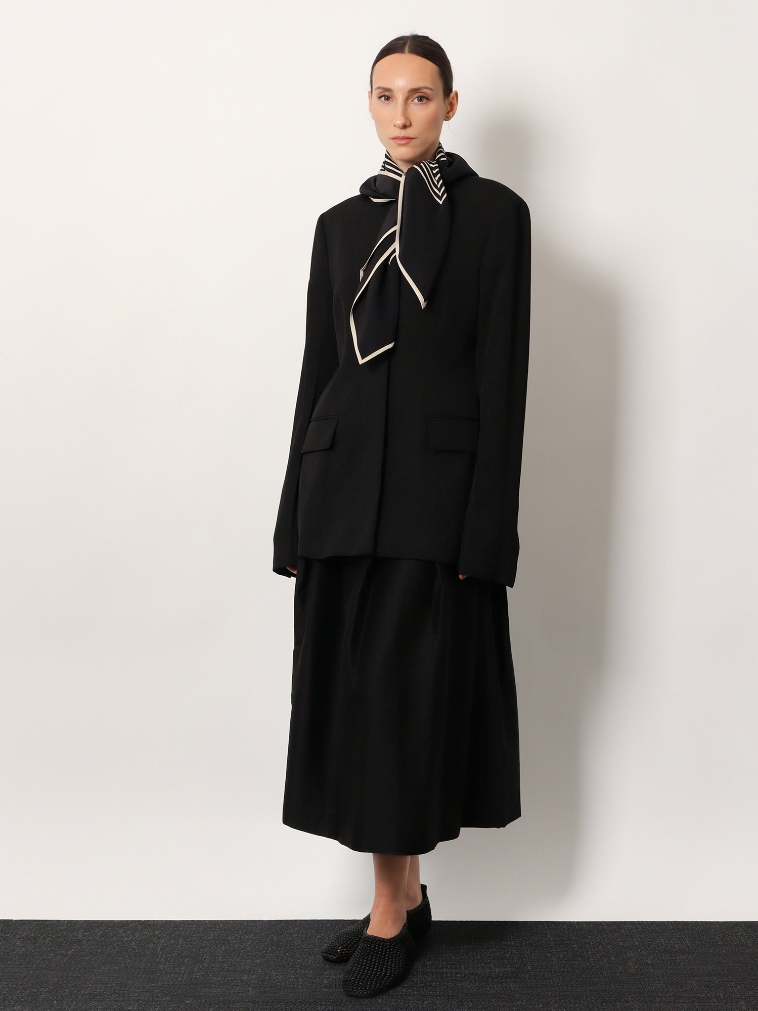 Centered Monogram silk foulard - Image 2