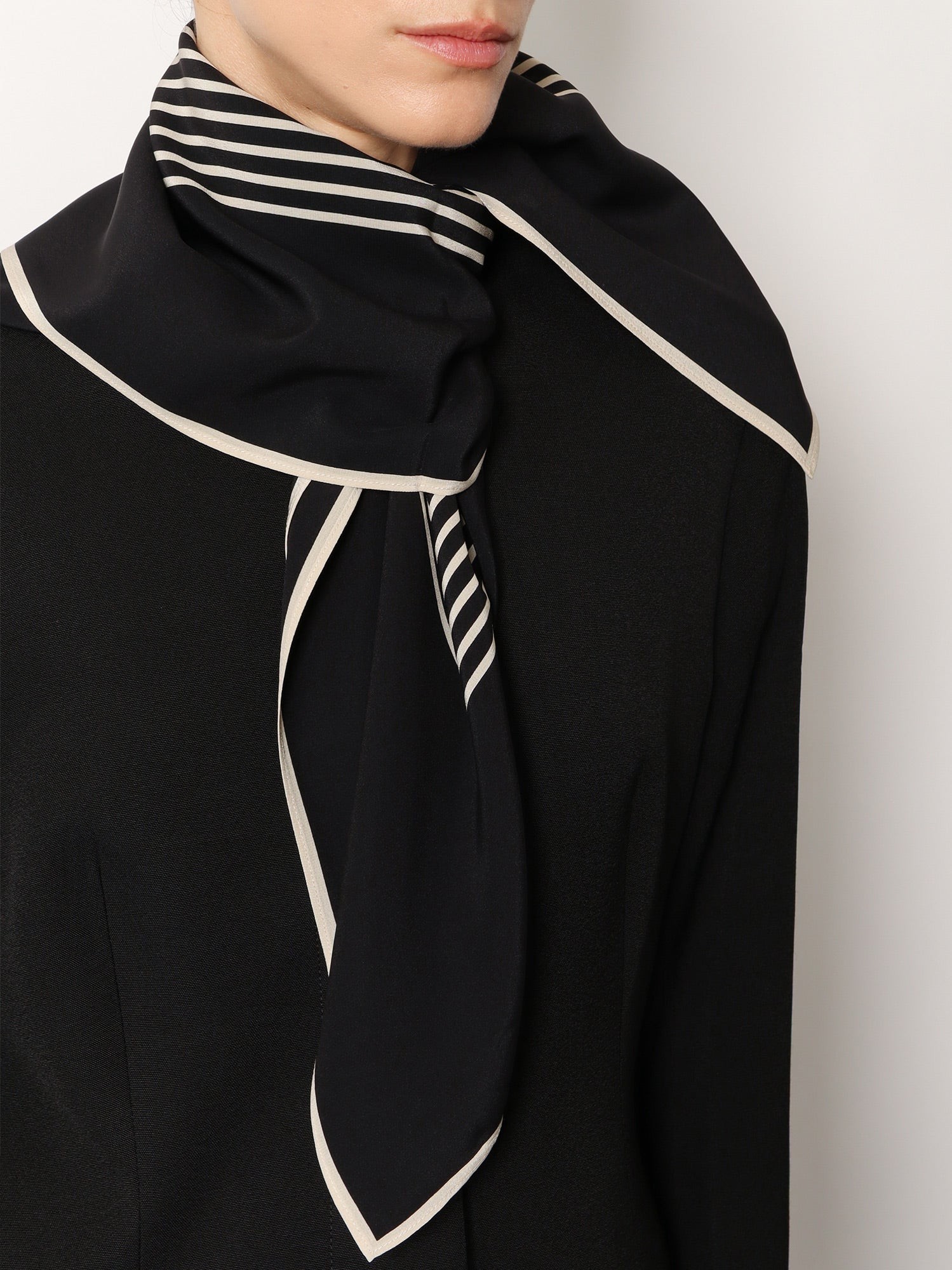Centered Monogram silk foulard - Image 3