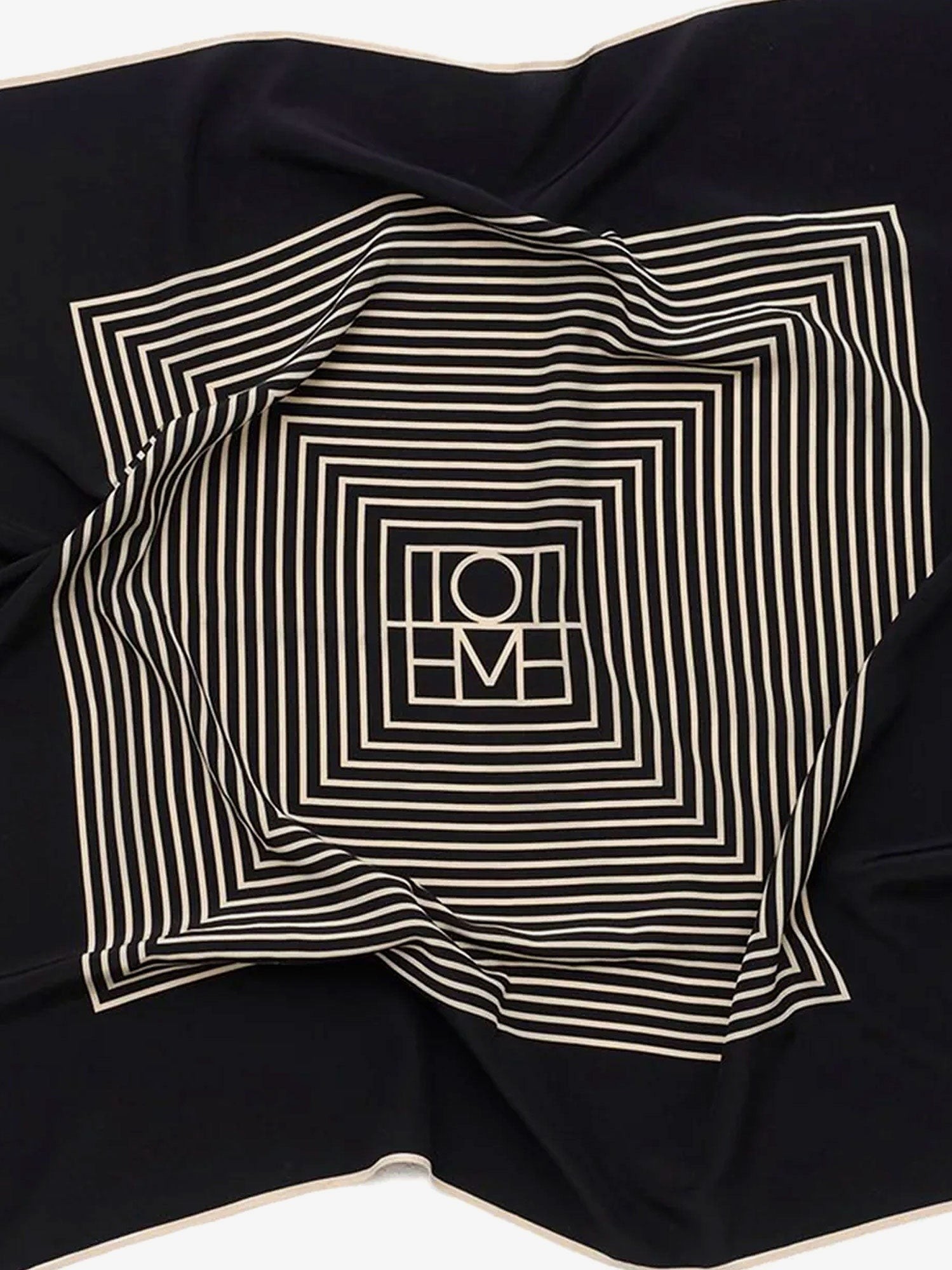 Centered Monogram silk foulard - Image 4