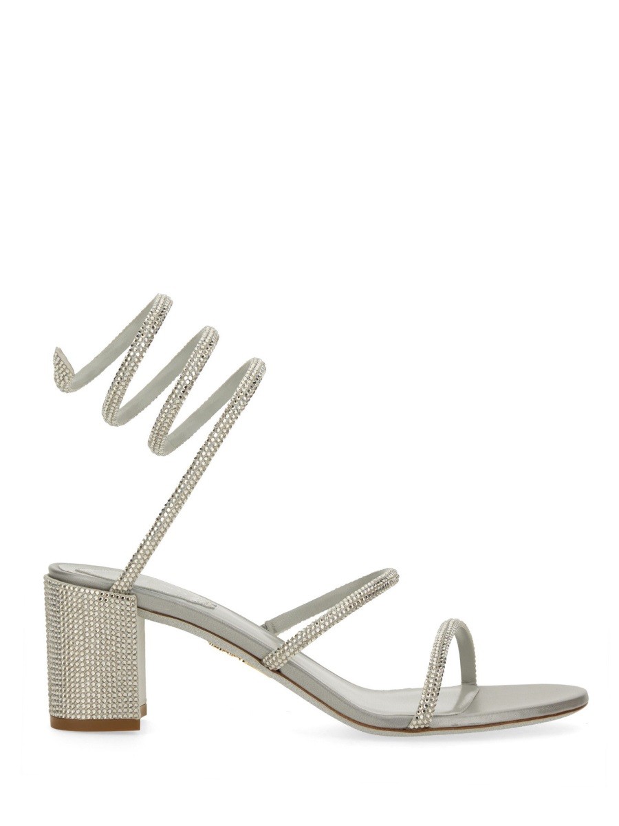 "CLEO" SANDAL WITH CRYSTALS