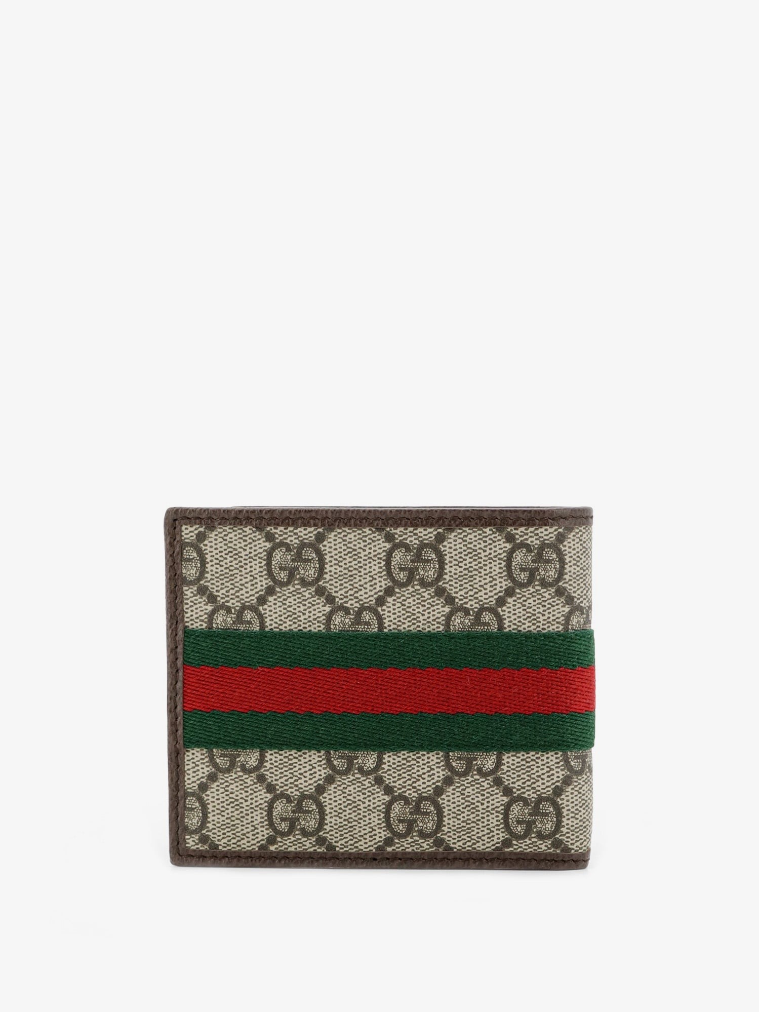 Coated canvas wallet with GG motif - Image 2