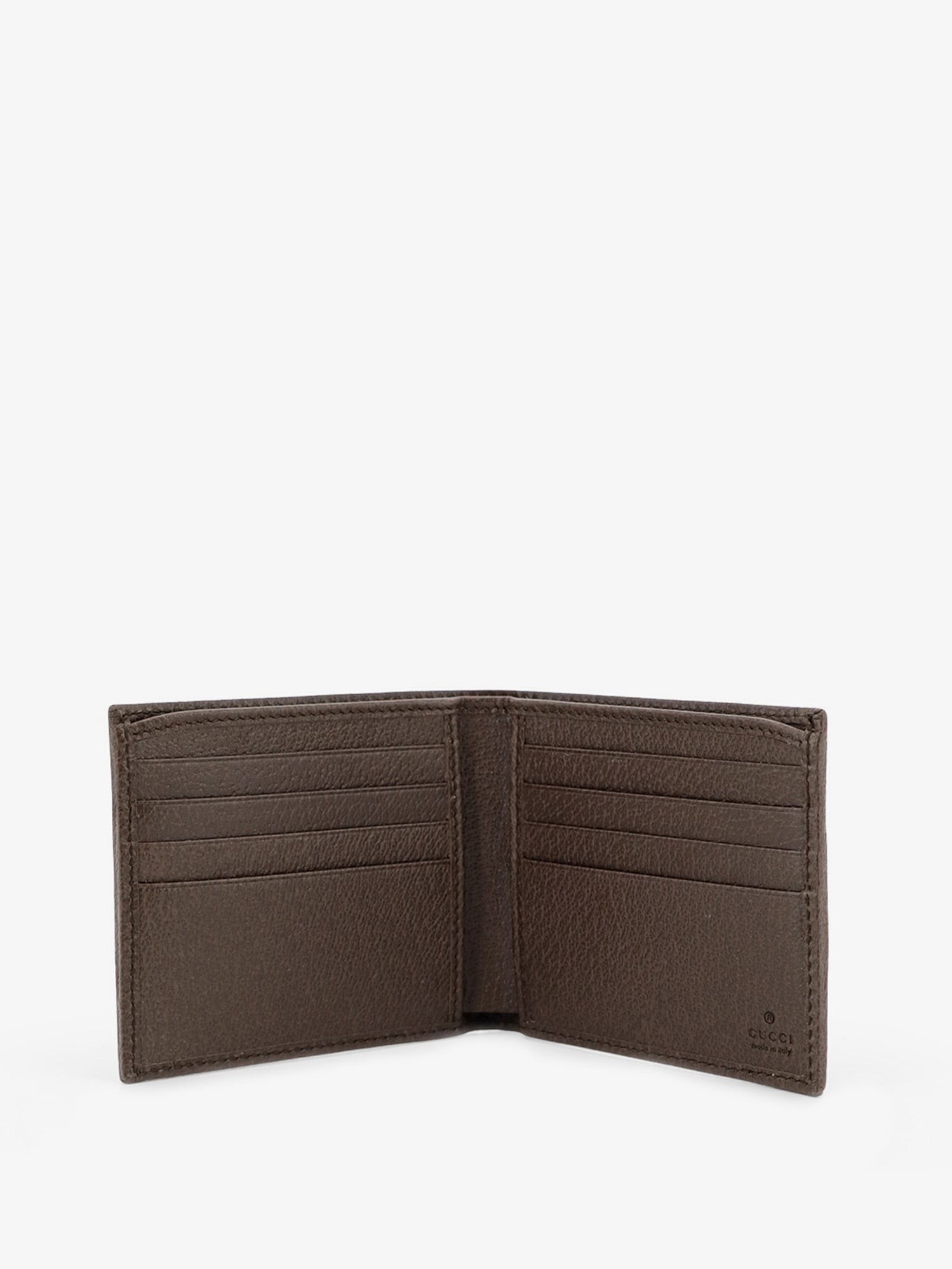 Coated canvas wallet with GG motif - Image 3