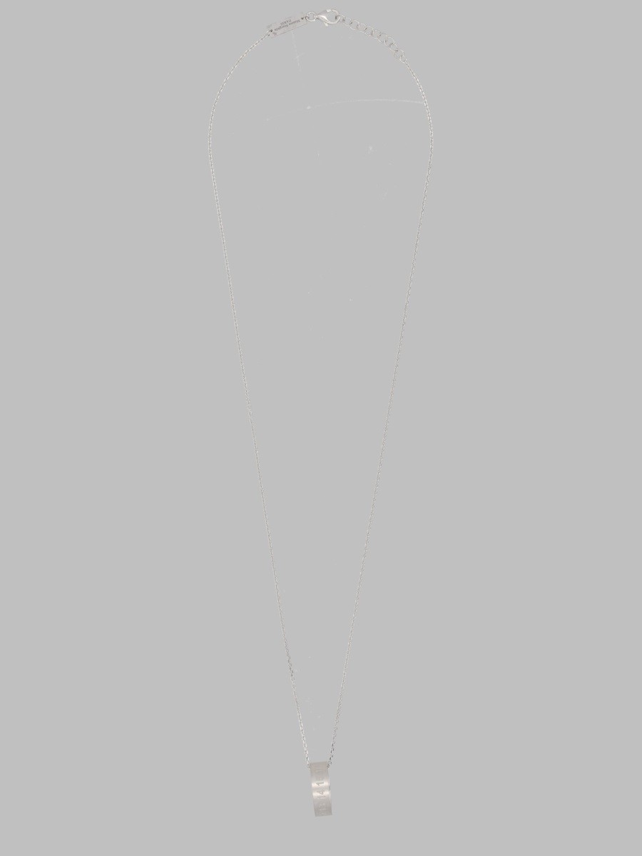 COLLANA CON PENDENTE AD ANELLO