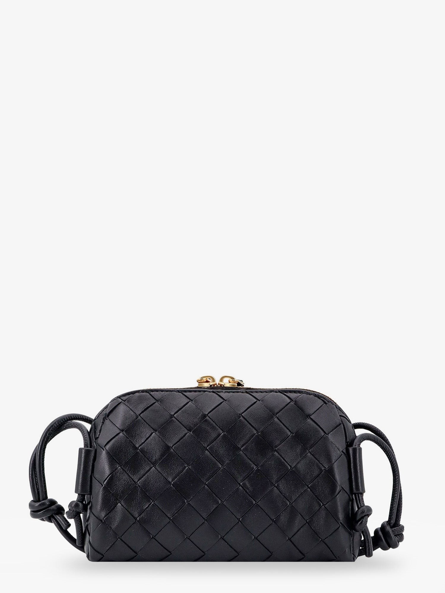 Concert Pouch leather crossbody bag with Intrecciato motif - Image 2