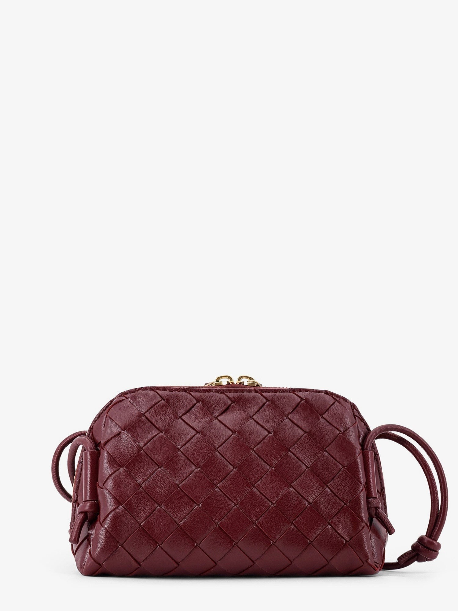 Concert Pouch leather shoulder bag with Intrecciato motif - Image 2