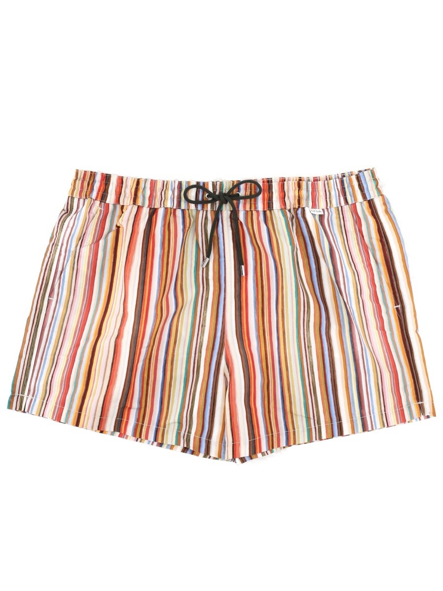 COSTUME DA BAGNO "PAINTED SIGNATURE STRIPE"