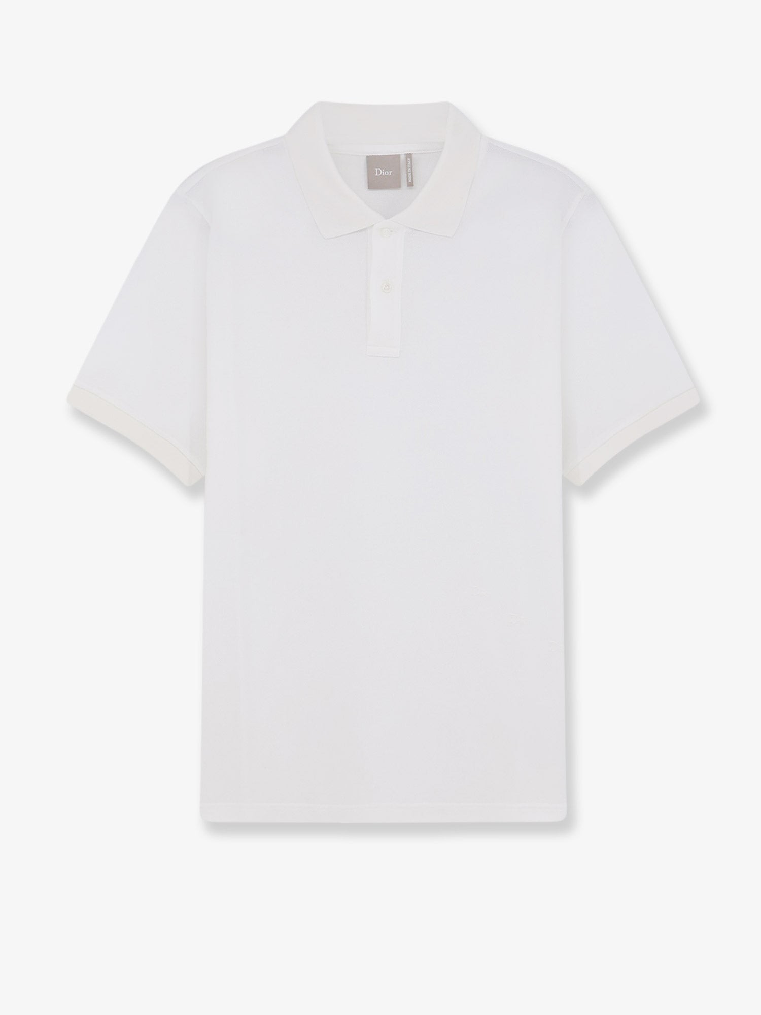 Cotton and silk polo shirt