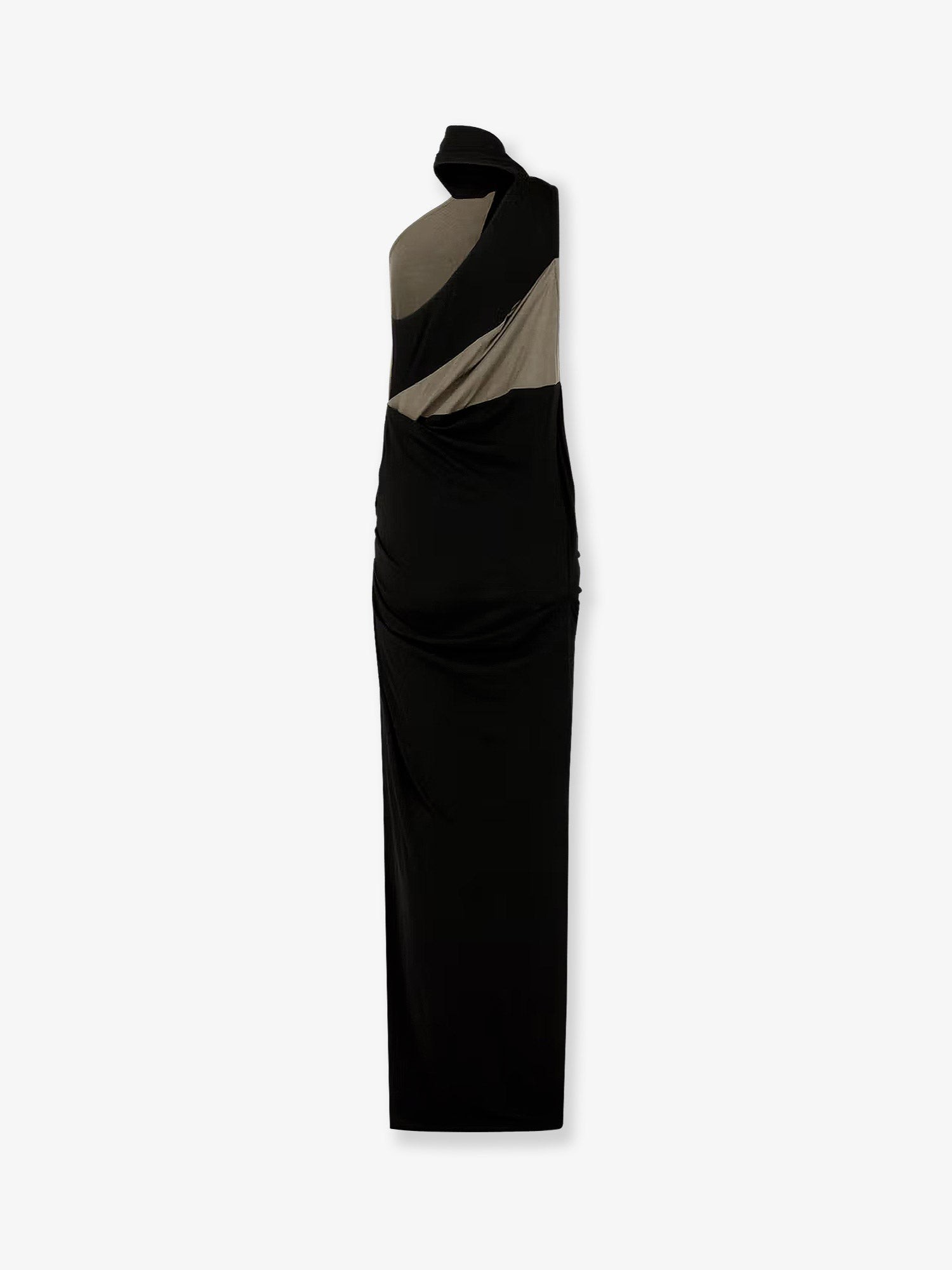 Cotton blend long dress - Image 2