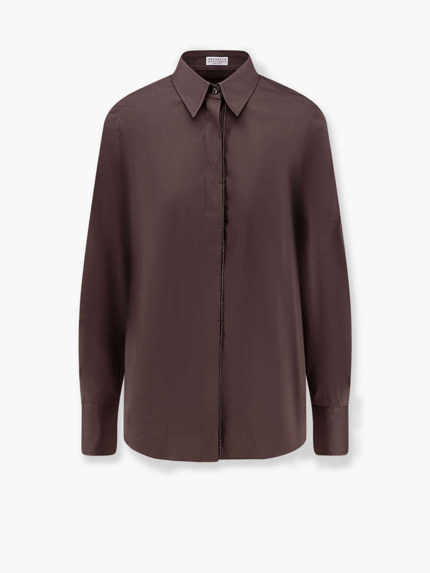 Cotton blend shirt