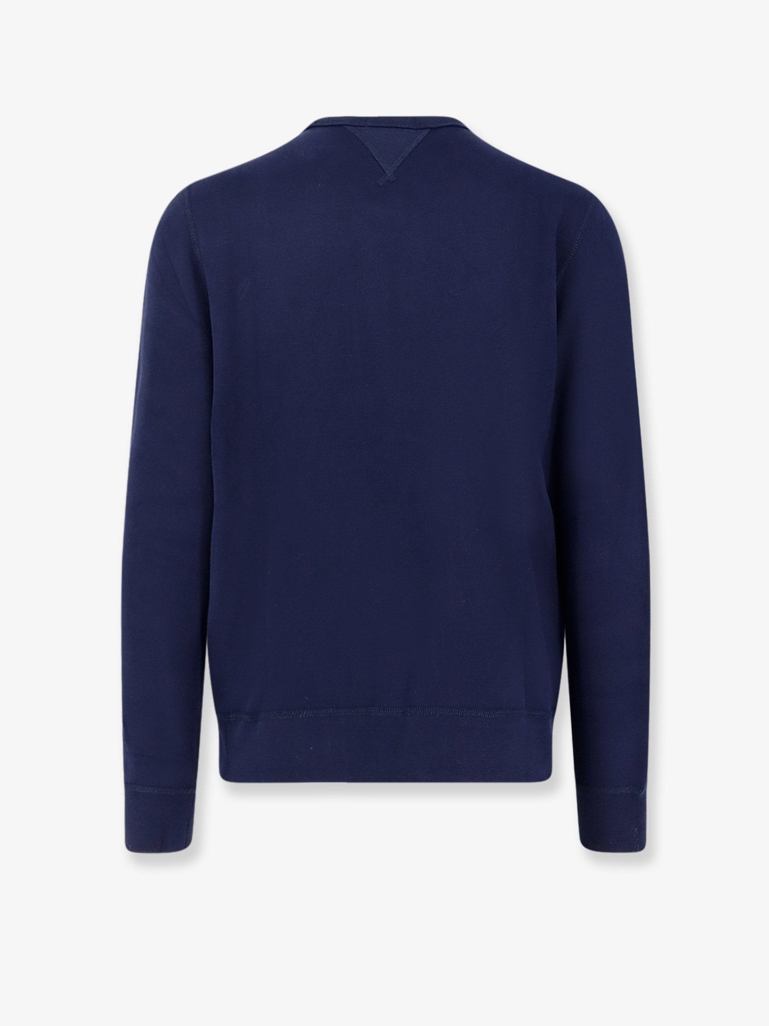 Cotton blend sweater with logo - Image 2