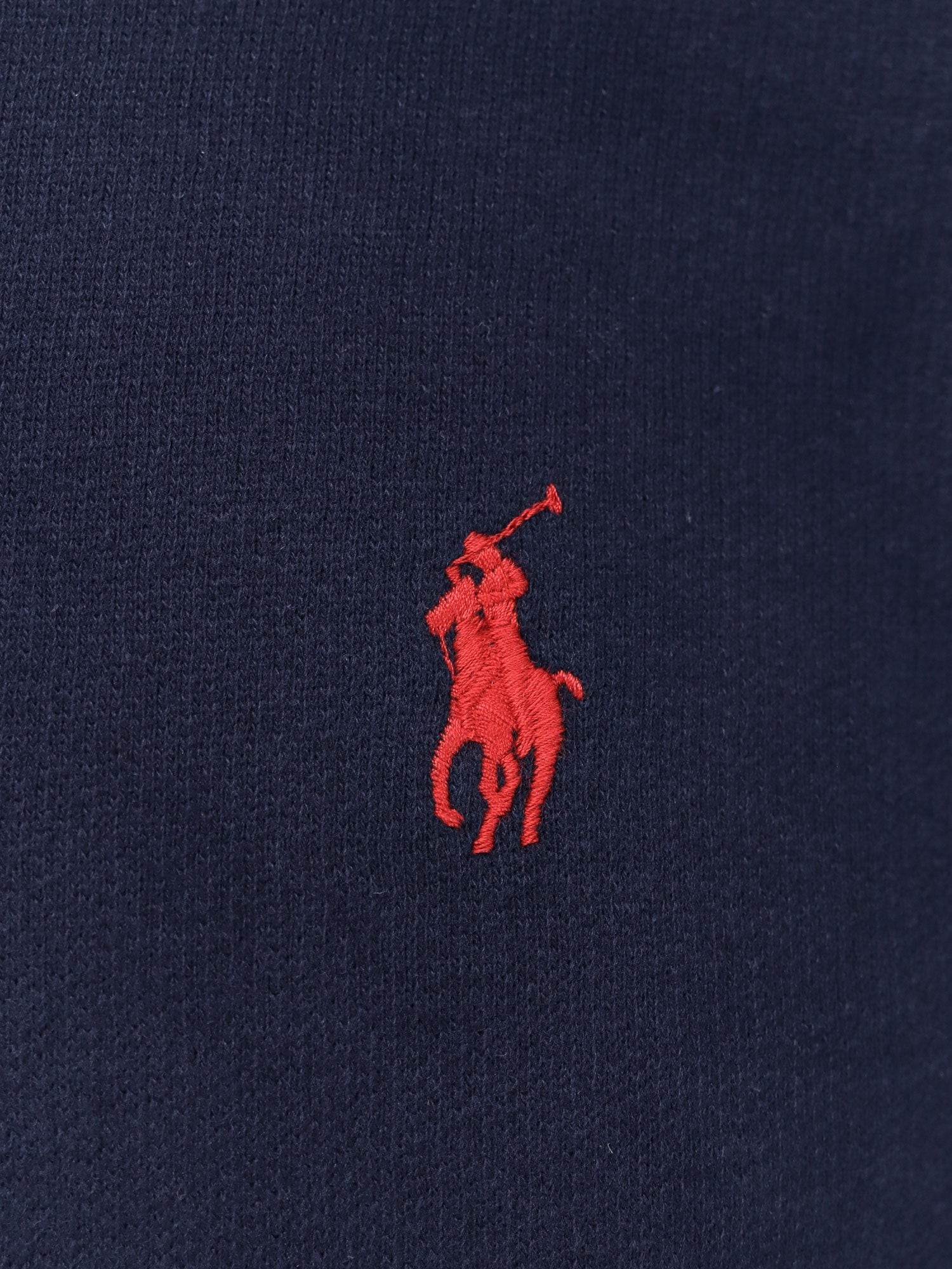 Cotton blend sweater with logo - Image 3
