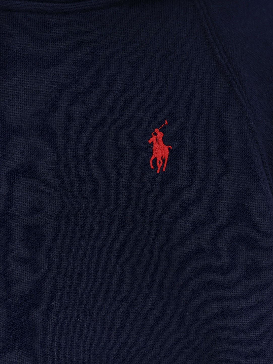 Cotton blend sweatshirt with embroidered logo - Image 3