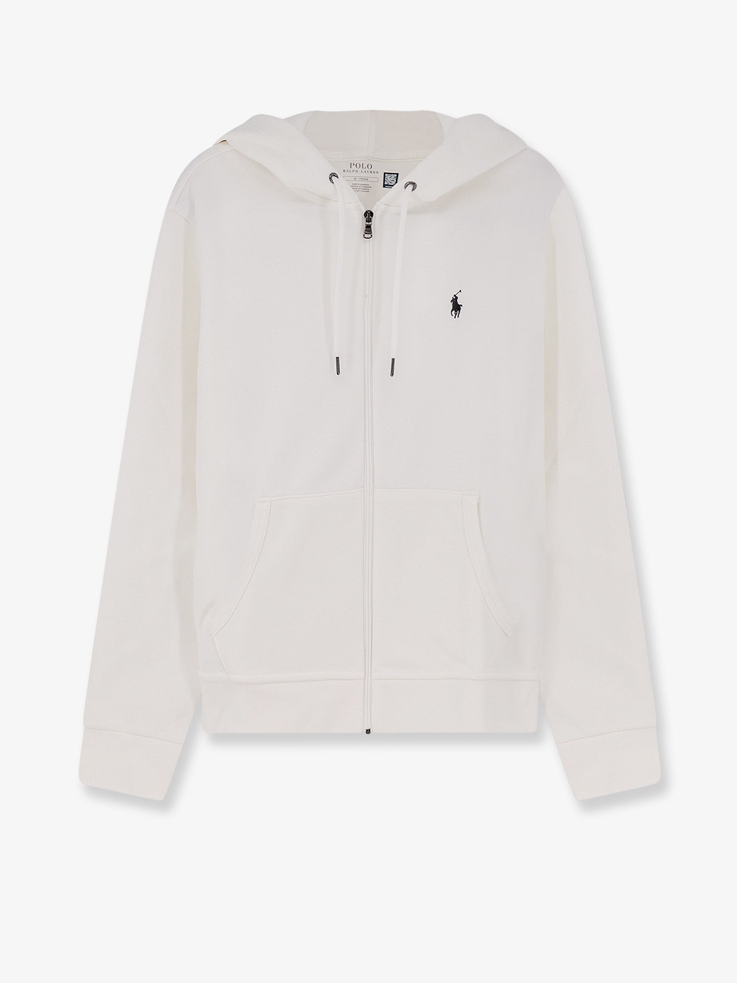 Cotton blend sweatshirt with iconic logo
