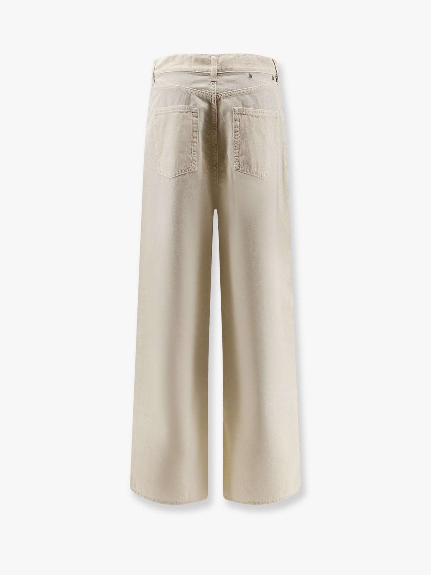 Cotton blend trousers - Image 2