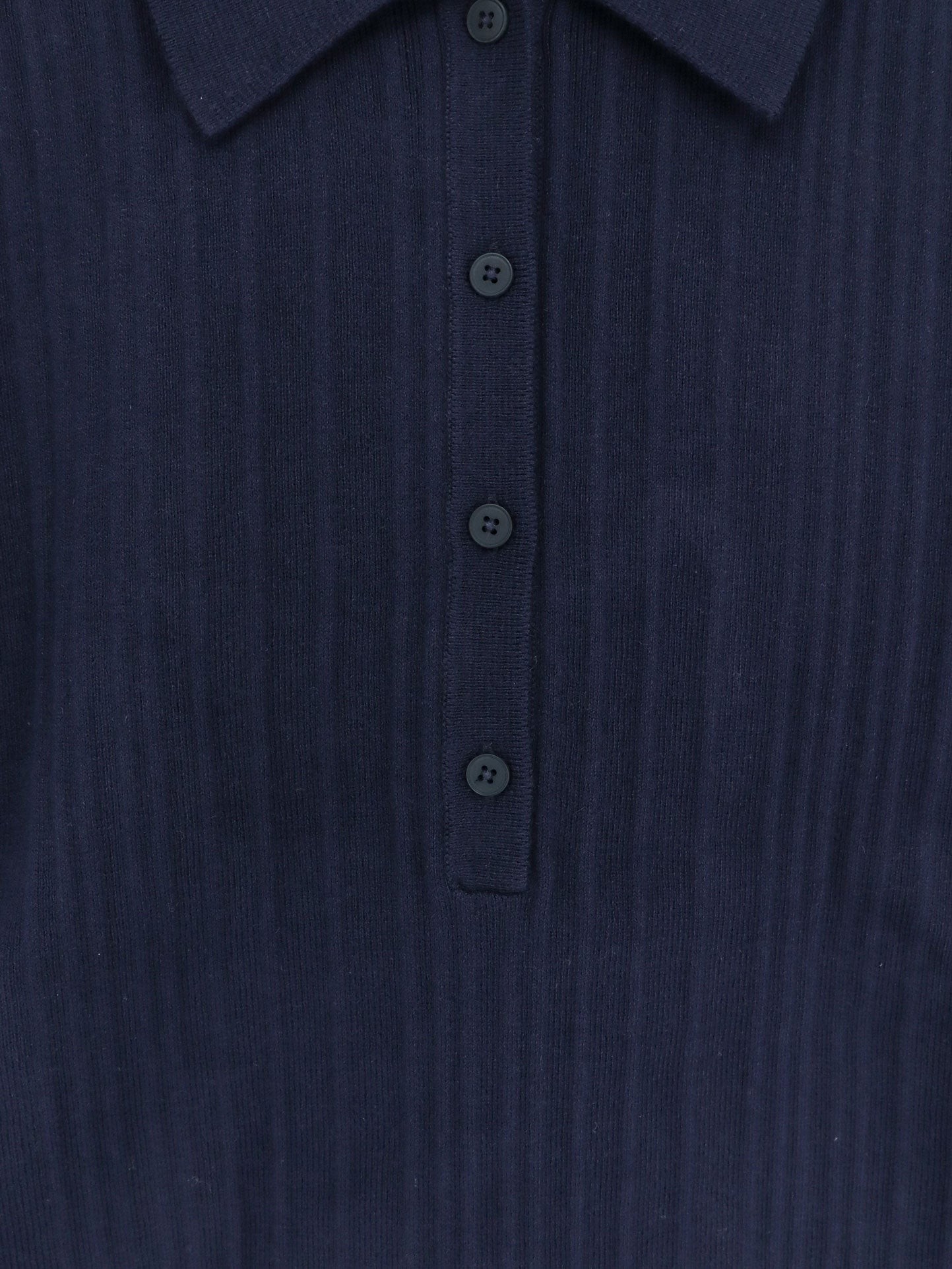 Cotton, cashmere and wool Polo Shirt - Image 3