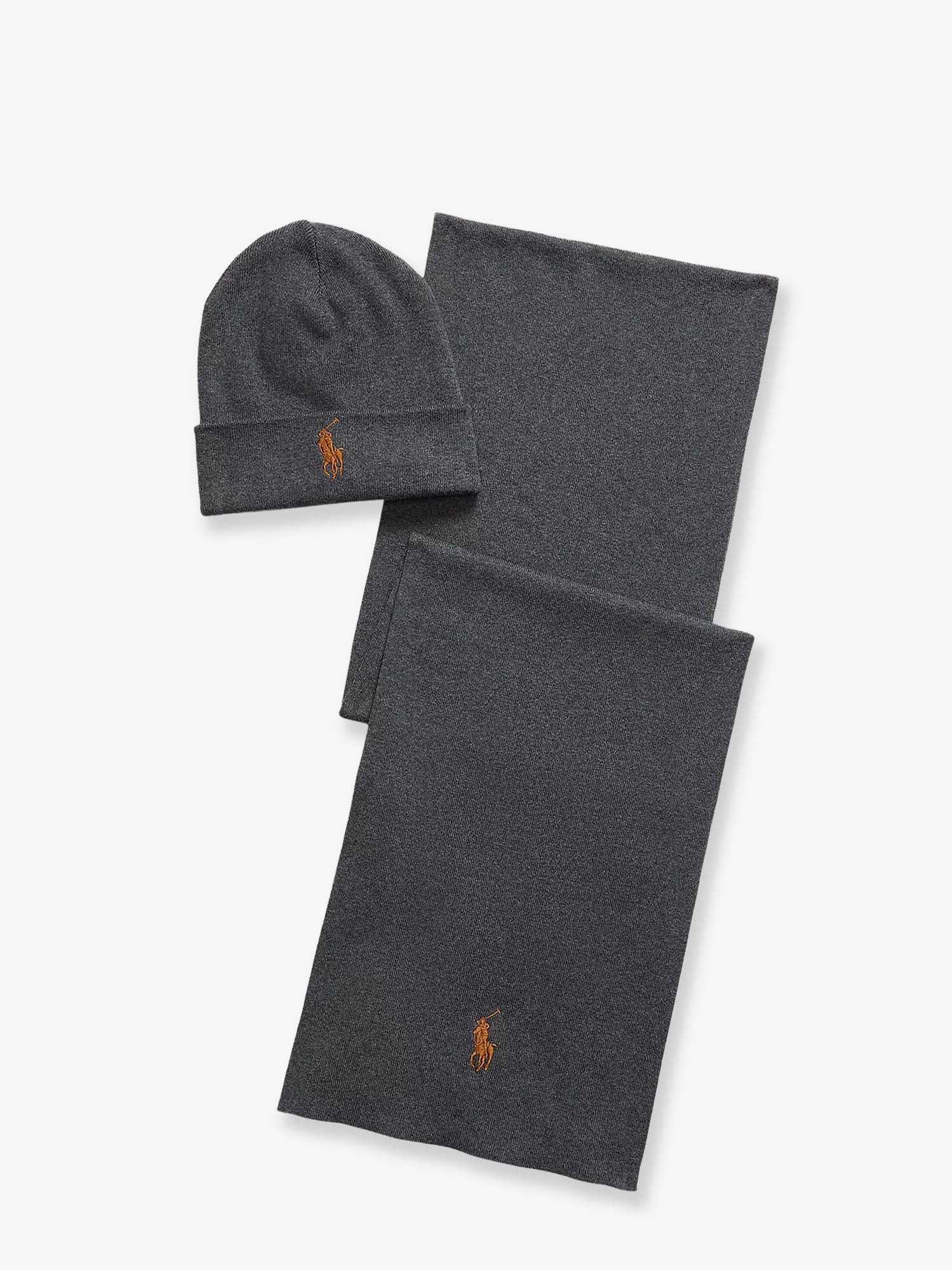 Cotton hat and scarf set