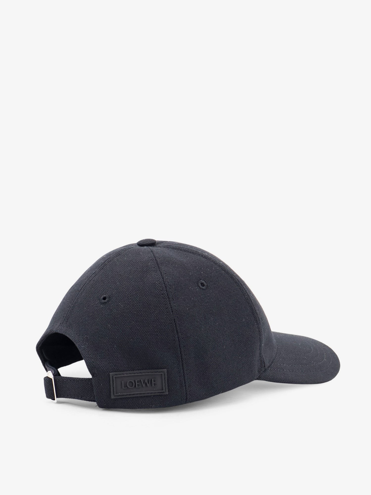 Cotton hat with rubber Anagram logo patch - Image 3