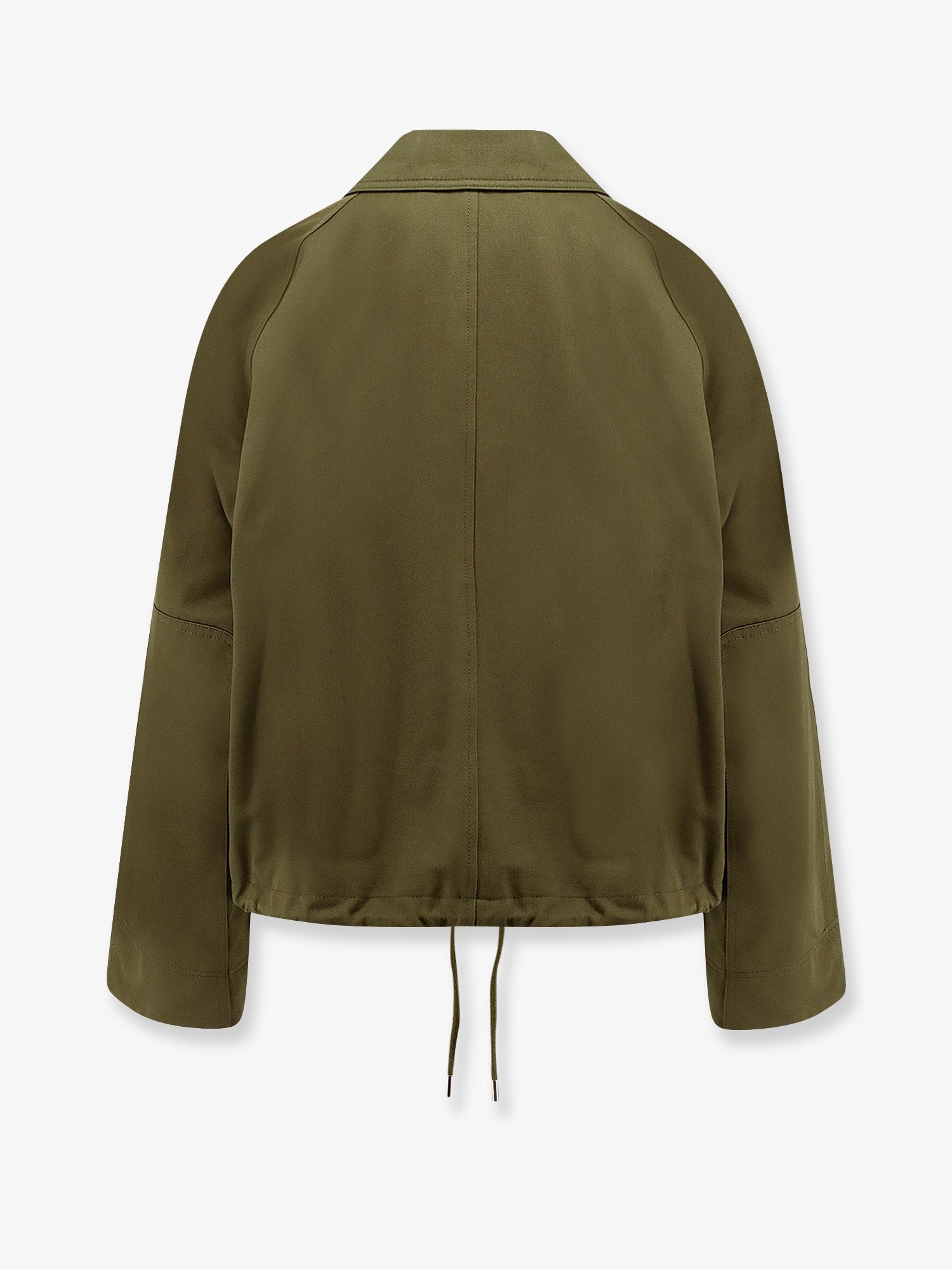 Cotton jacket with Logo embroidery - Image 2