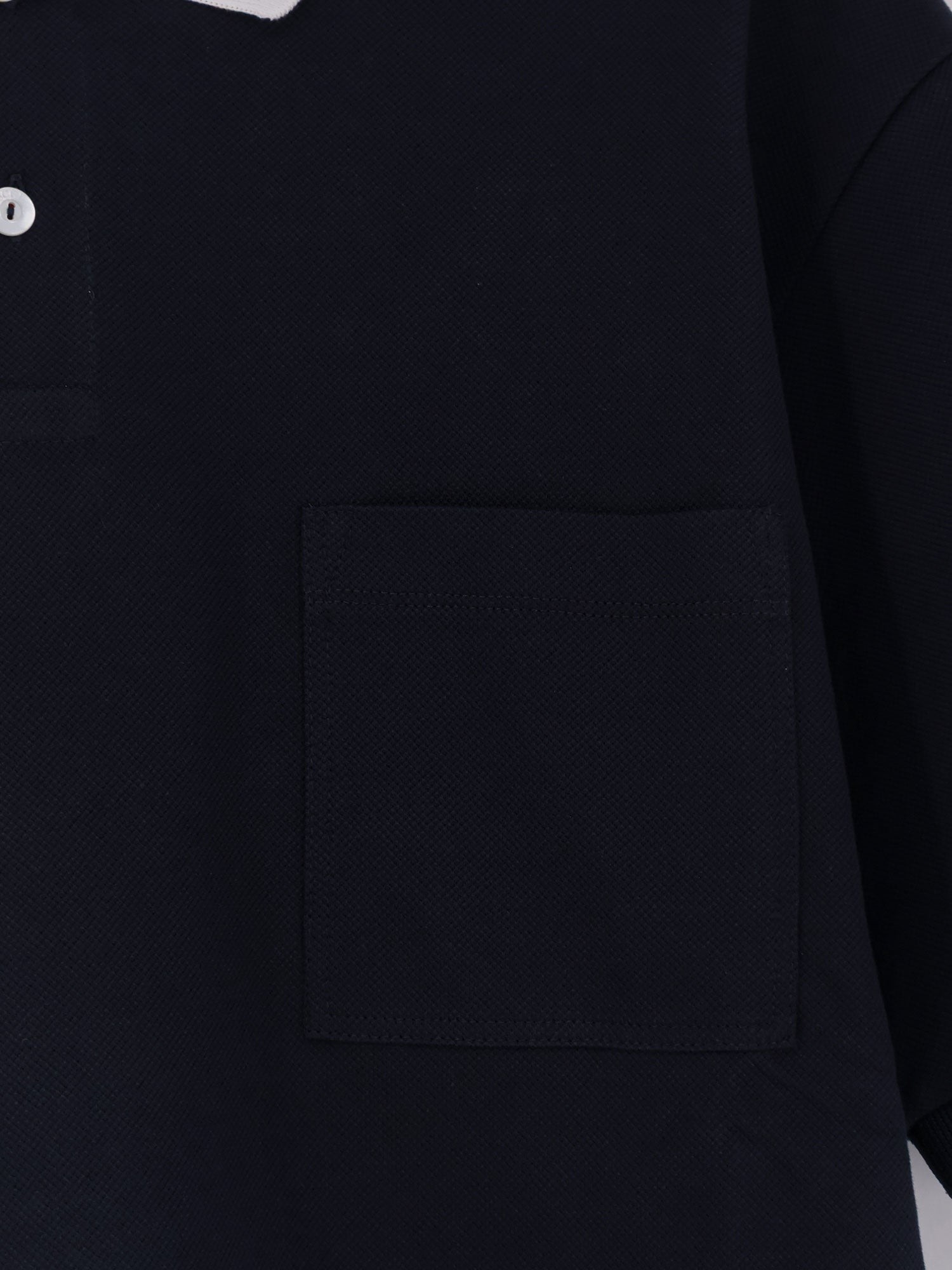 Cotton piquet polo shirt - Image 5