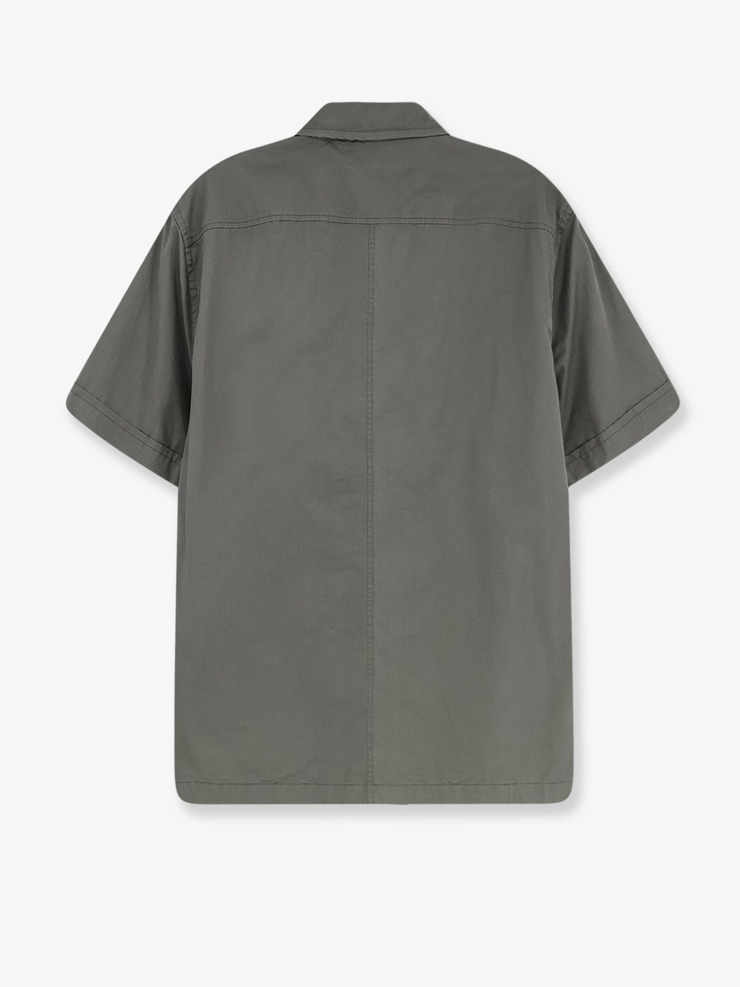 Cotton shirt with Logo patch - Image 2